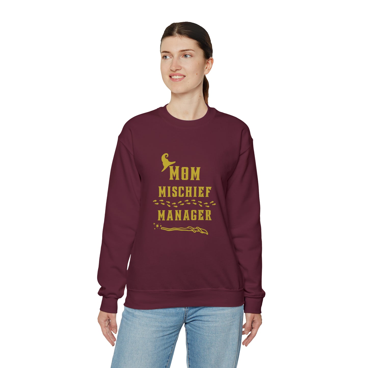 Mom Mischief Manager Hogwarts Alumni sweatshirt Universal Studios Shirts wizard House School Merry Christmas gift for her gift for him