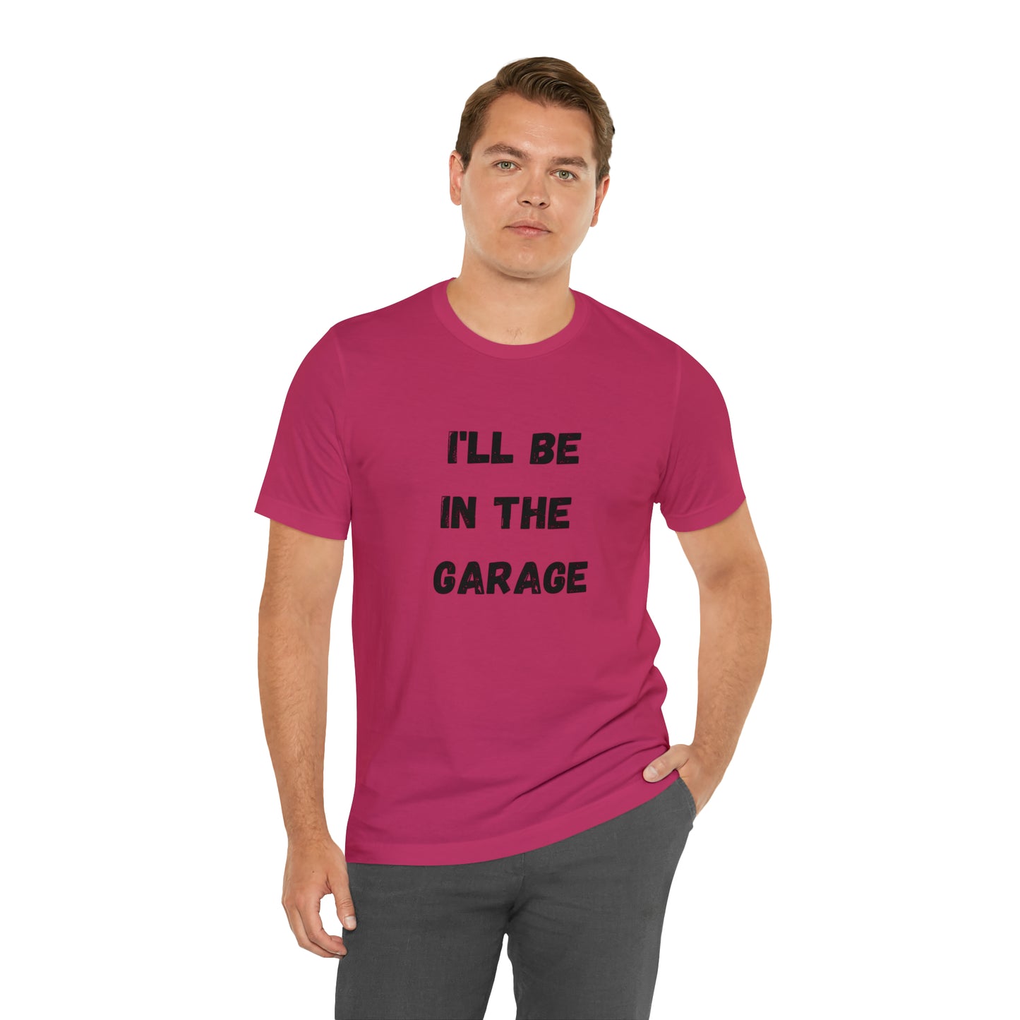 Funny Shirt Men | I'll be In The Garage Shirt | Fathers Day Gift - Dad shirt, Mechanic funny Tee - Husband Gift, Garage TShirt,vacation trip