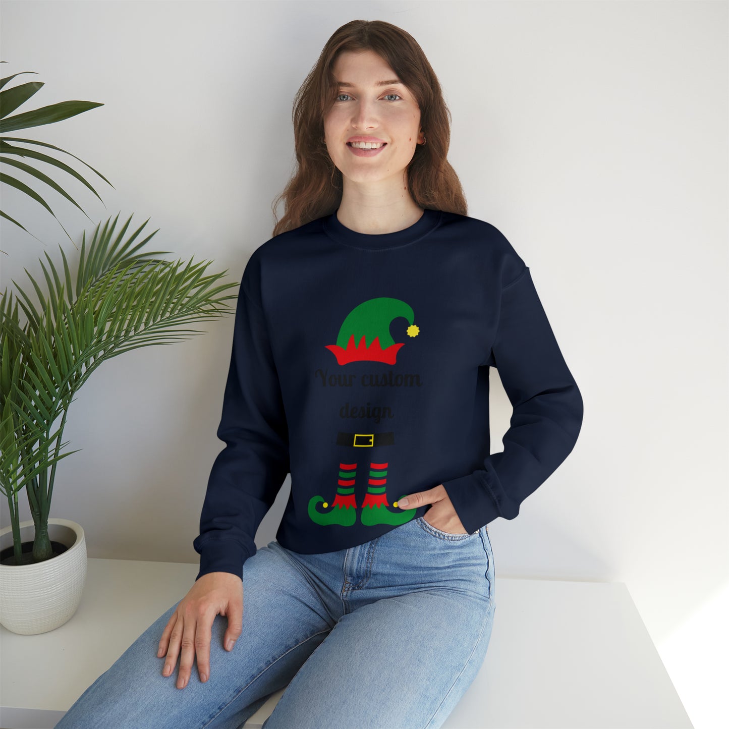 Personalized Christmas sweater Merry Bright Christmas sweatshirt Christmas Sweatshirt for Women Christmas Shirts Holiday Christmas gift