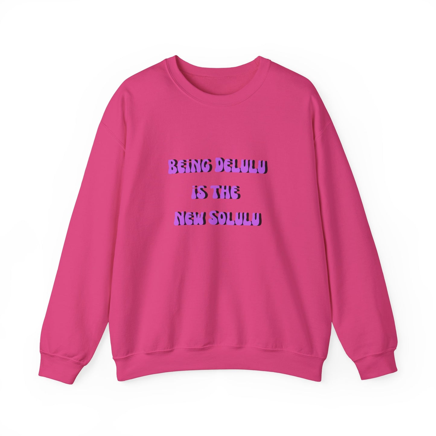 Being delulu is the new Solulu sweater dreamer sweater motivational sweater aesthetic gift funny tiktok birthday gift for her Christmas gift