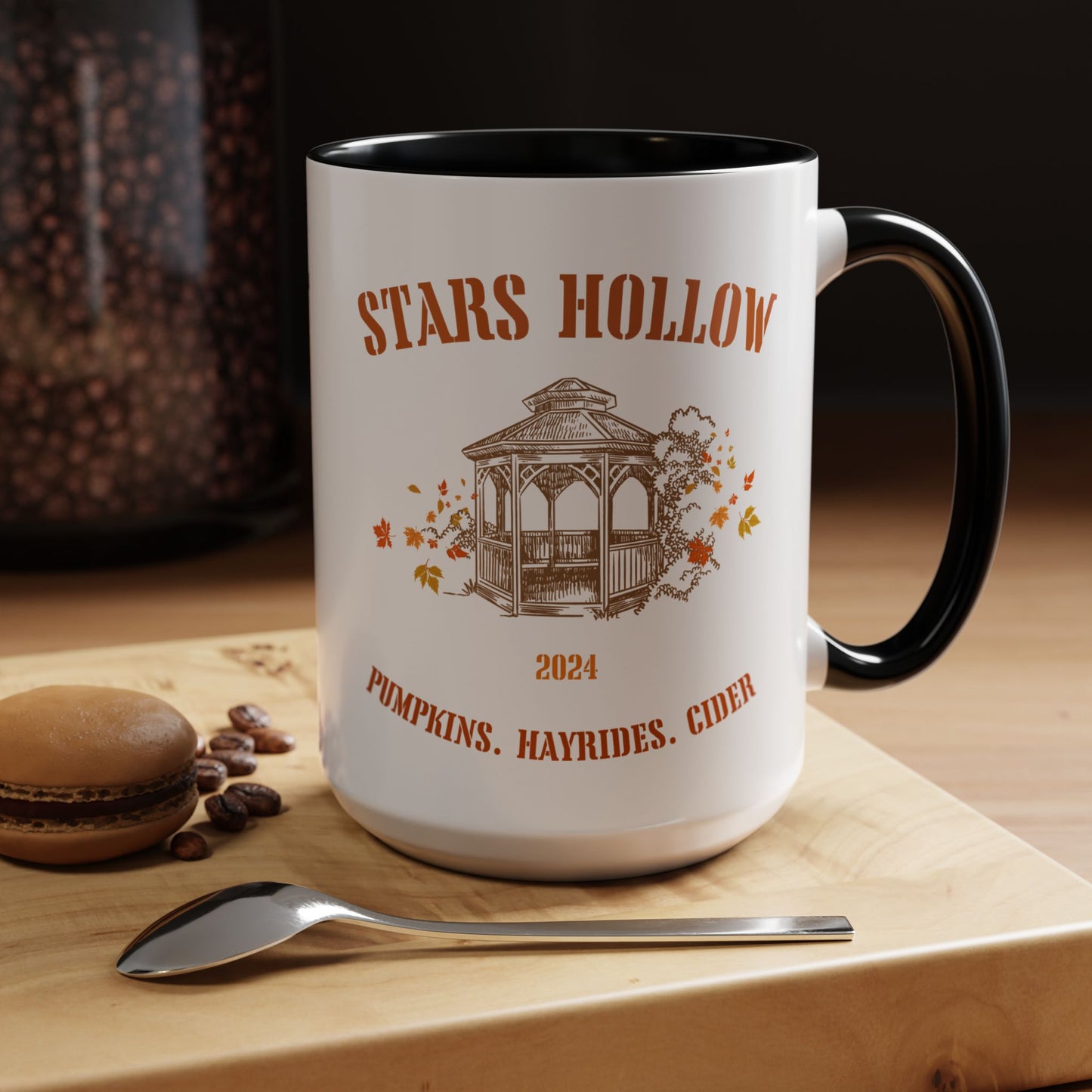 Coffee Mug Stars Hollow Gilmore Girls Fans Gift Christmas 11oz 15ozTea Cup Ceramic Novelty Kitchen Decor Girl more girls season Bestie gift
