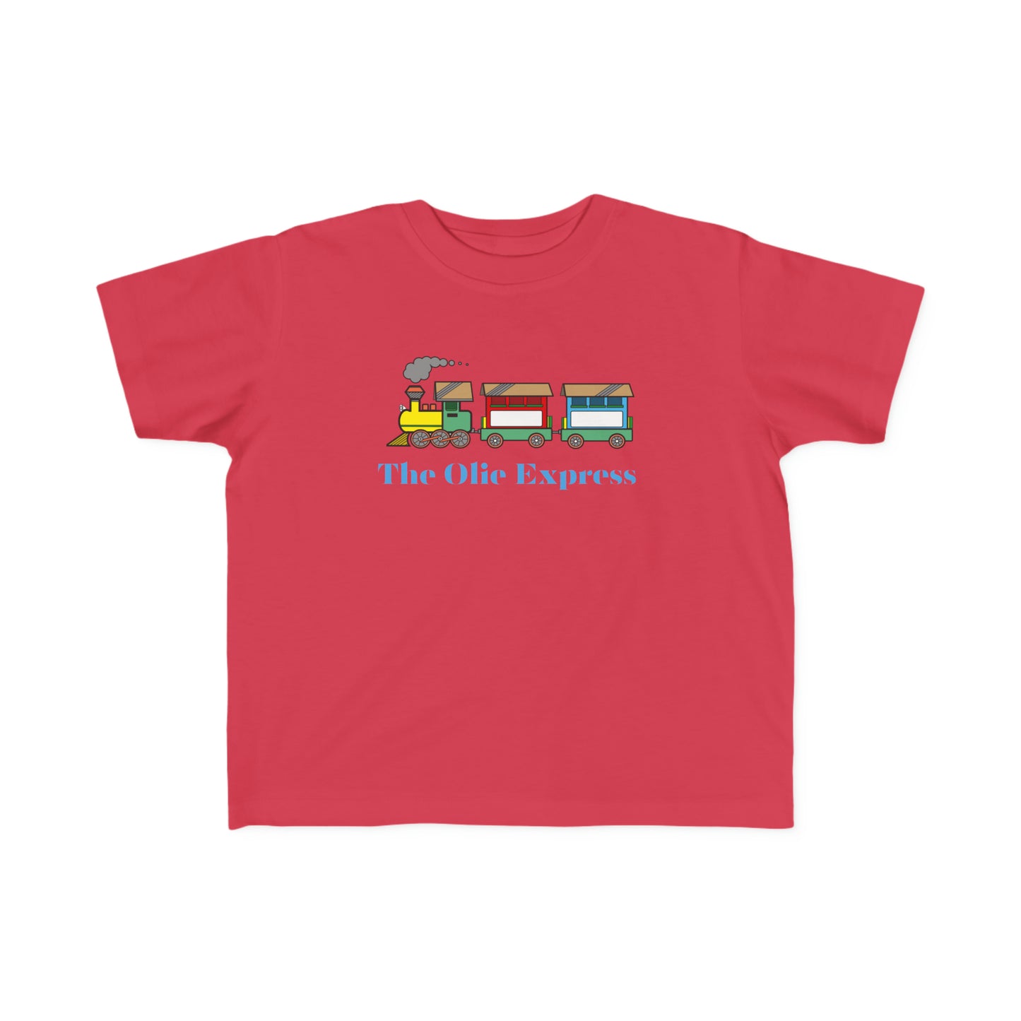 Personalized toddler shirt train toddler shirt train Express birthday shirt Christmas kid Tshirt Trex fun tee Toddler's Fine Jersey Tee