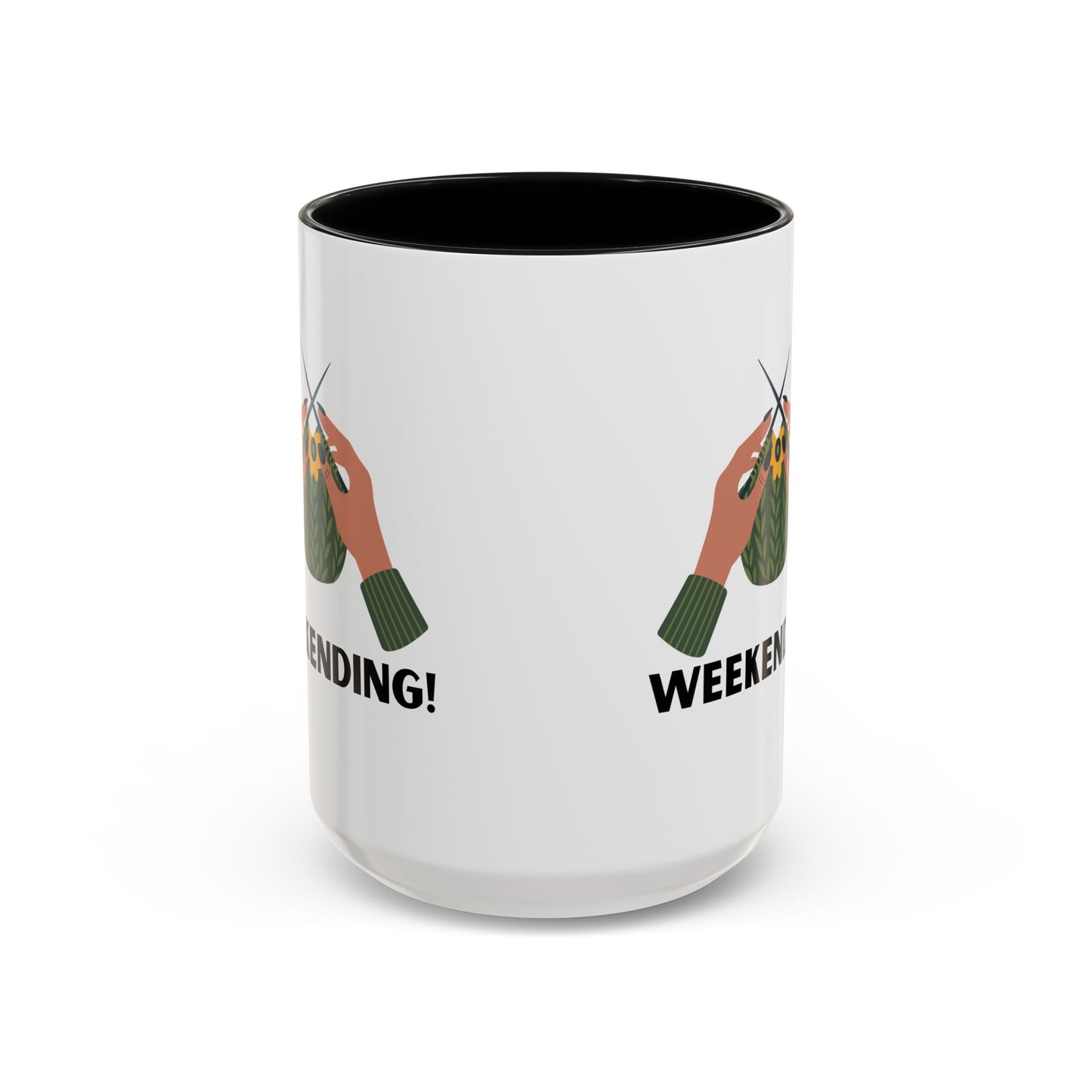 Knitting weekending mug coffee lover weekending vibes mug Coffee Mug swift Funny Coffee Cup Cat Lady Gift Cat Lover Gift Cat Mom christmas