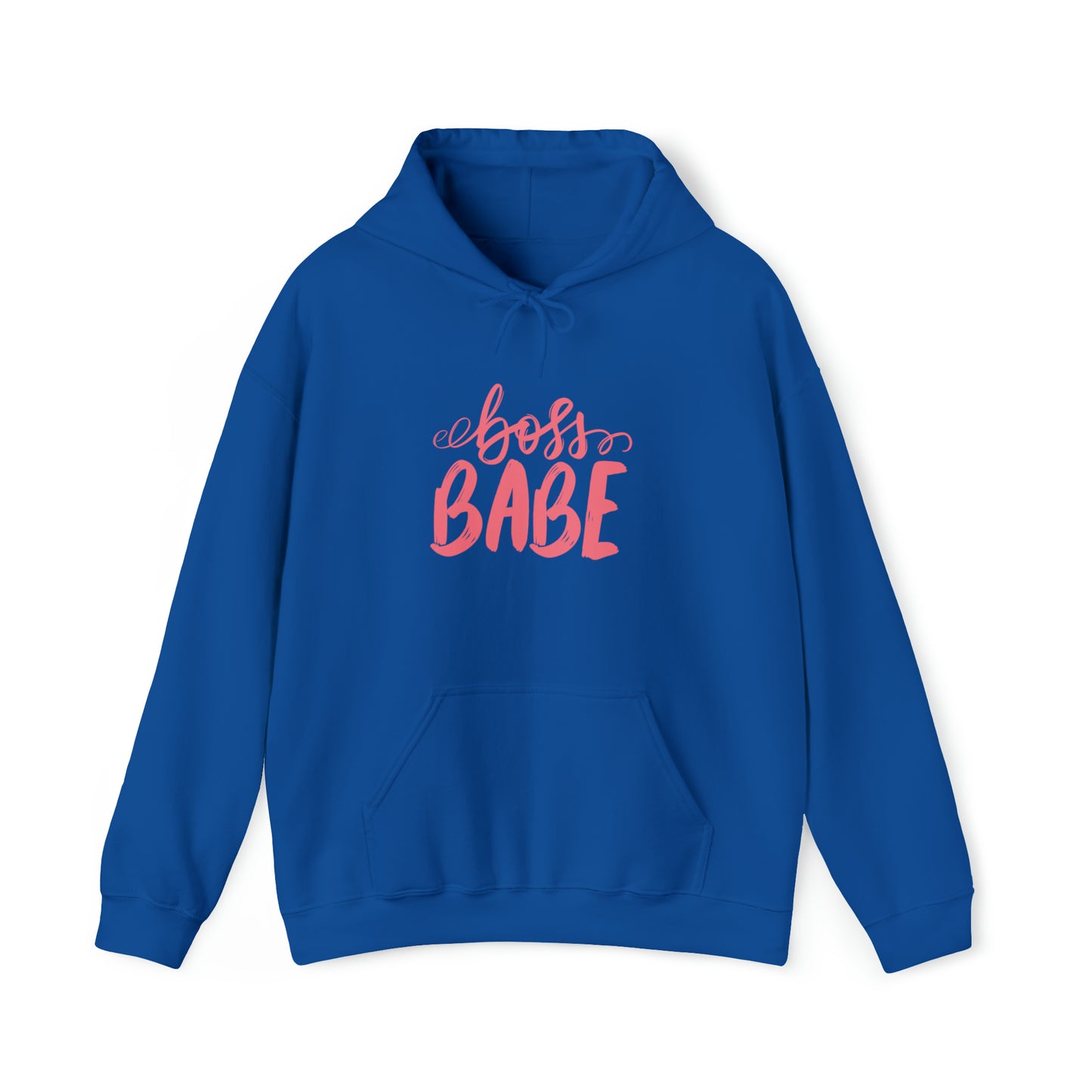 Boss Babe hoodie, boss babe energy, gift for her, millionaire babe, Unisex Heavy Blend Hooded Sweatshirt