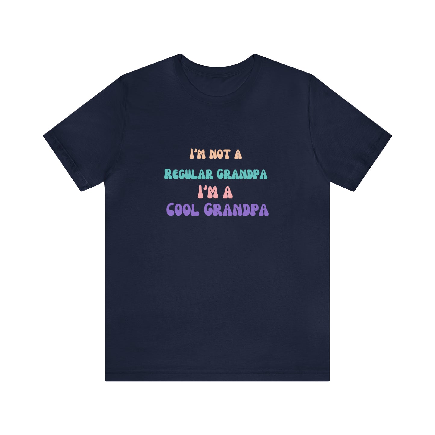 I'm a cool grandpa shirt gift for dad grandpa shirt