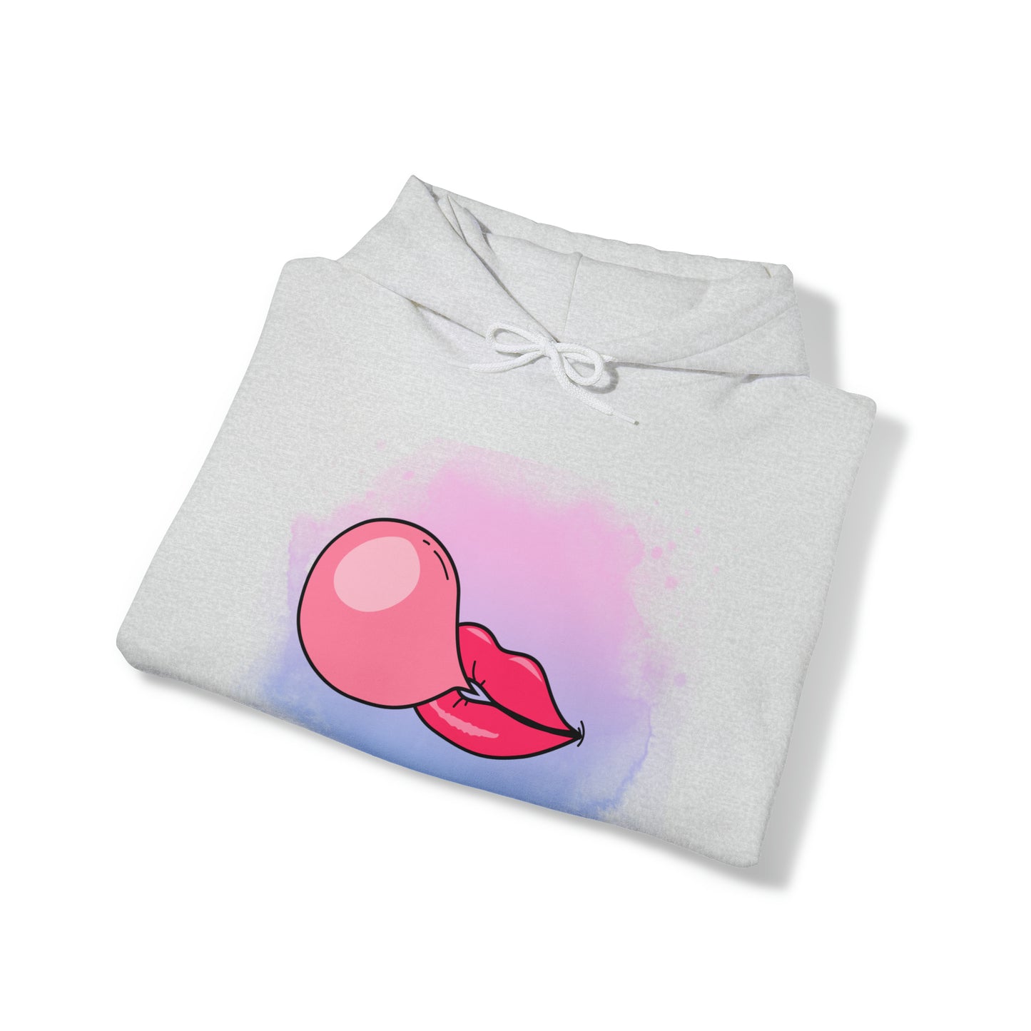 Bubble Gum kiss Hoodie, Summer Bubblegum shirt, Birthday gift for her, Galantine gift for her, best friend gift,birthday vacation,Unisex