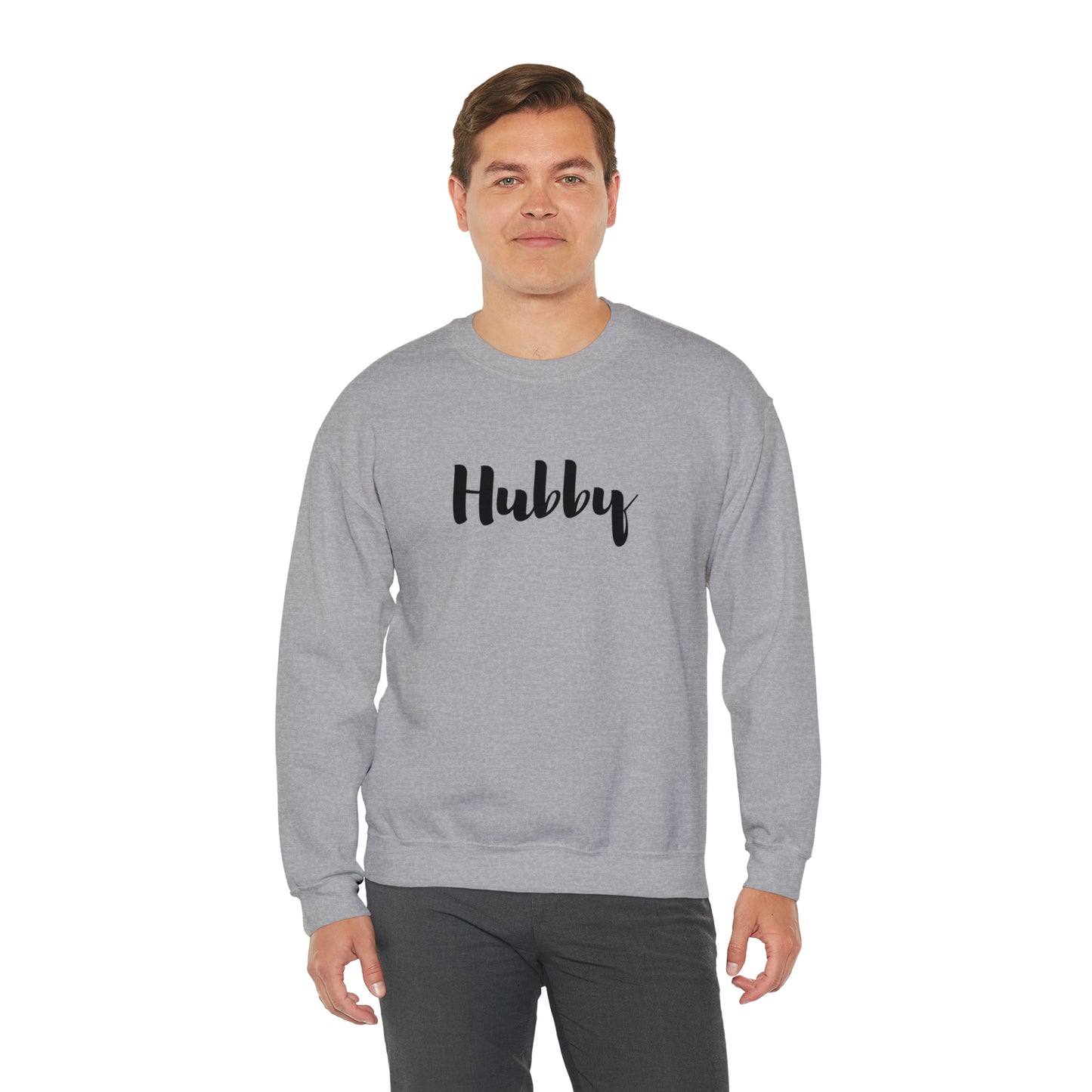 Hubby unisex sweatshirt, bride groom attire, bridal shower gift,Fathers Day Gift, Dad shirt, Husband birthday,