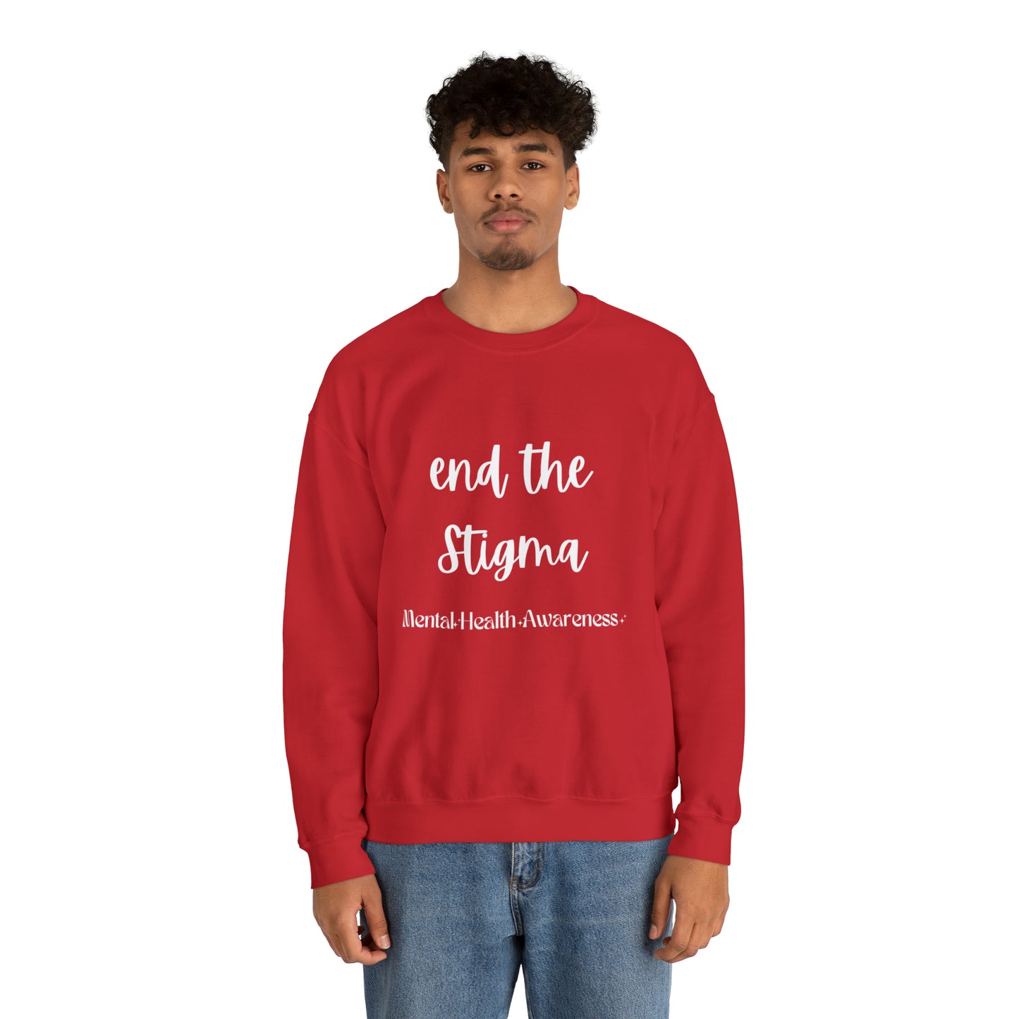 End the stigma sweatshirt mental awareness sweatshirt self care sweater anxiety sweatshirt psychologist tee Motivational shirt