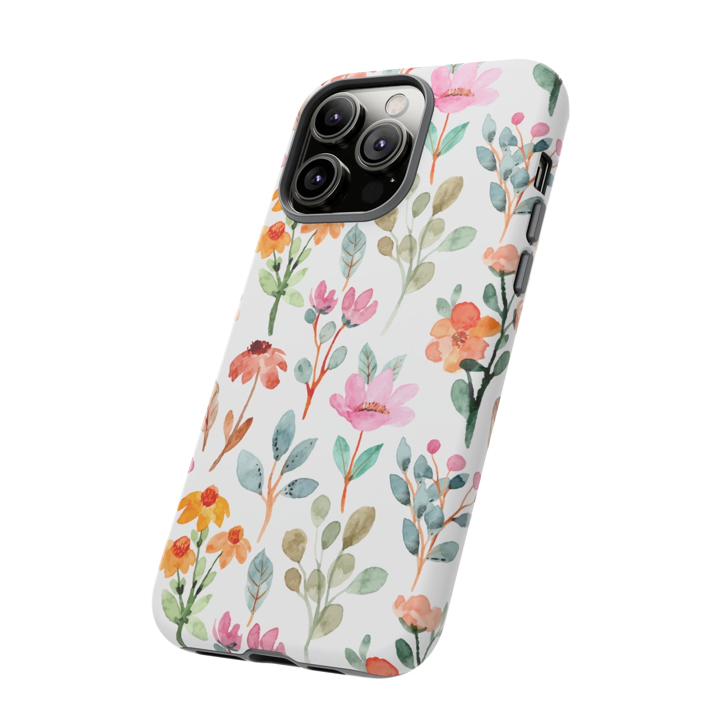 Floral phone case mother's day gift best friend gift for her gift for him flower cell phone cases Tough Cases