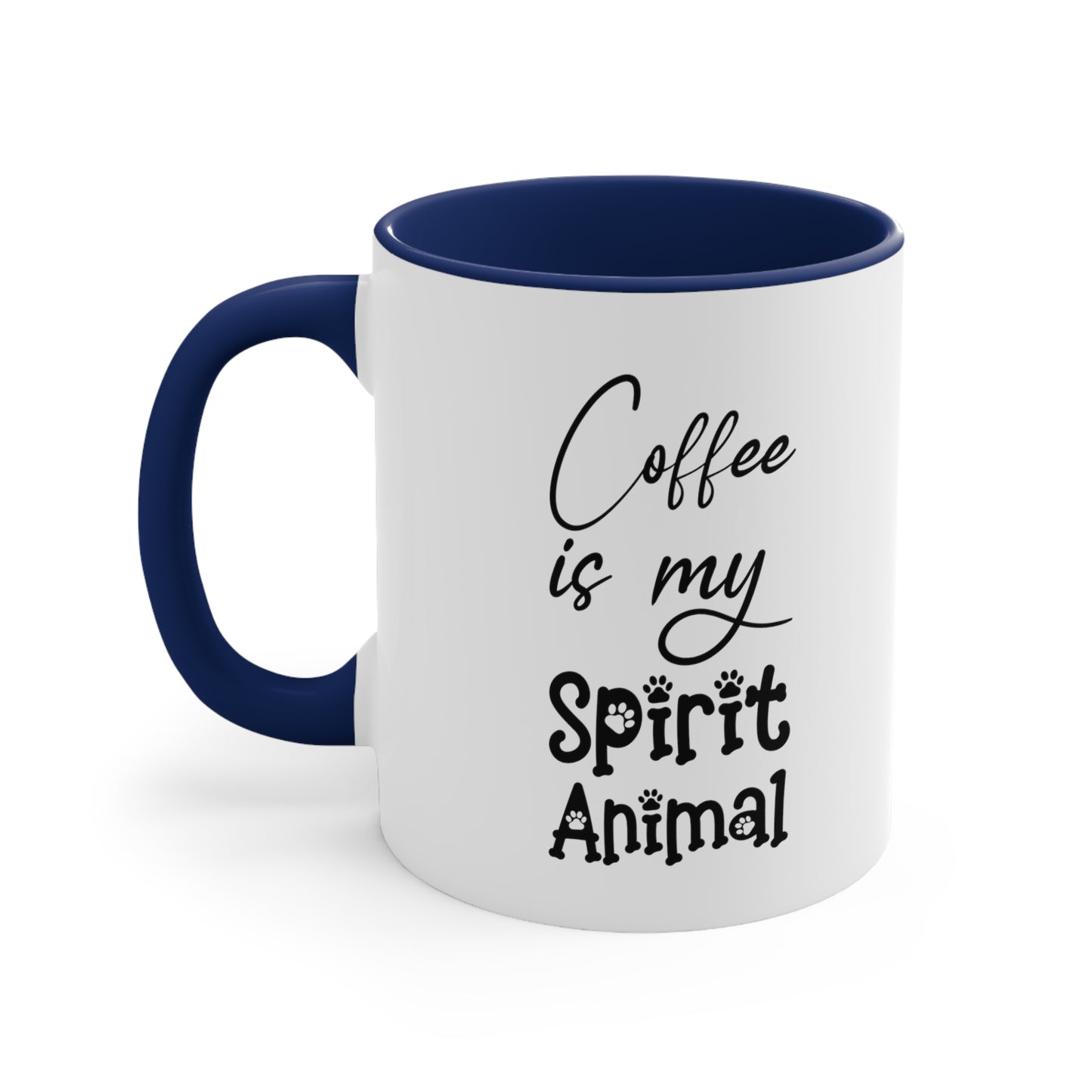 Coffee is my spirit animal mug Birthday Month mug September birthday month gift coffee mug gift for best friend gift for her gift for him