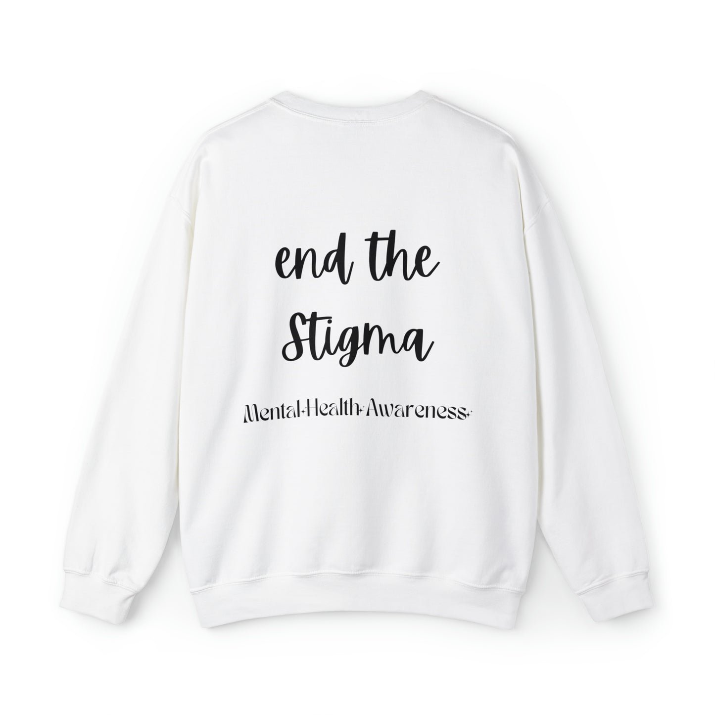 End the stigma sweater mental health awareness sweatshirt self care sweater anxiety sweatshirt psychologist tee Motivational shirt