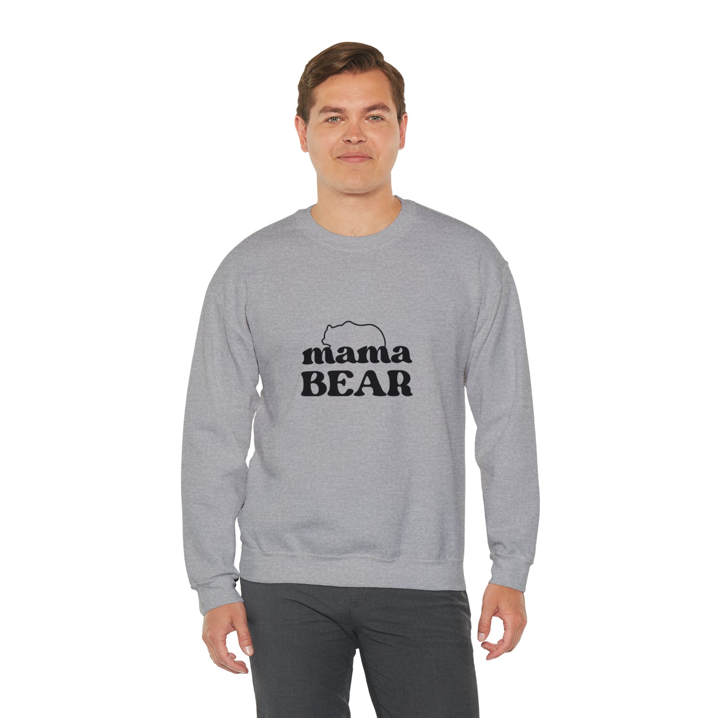 Mama Bear sweater, Mother of the bride sweatshirt, Gift for Mom, gift for wife, bridal party clothes, yoga wear for her, for him, Birthday