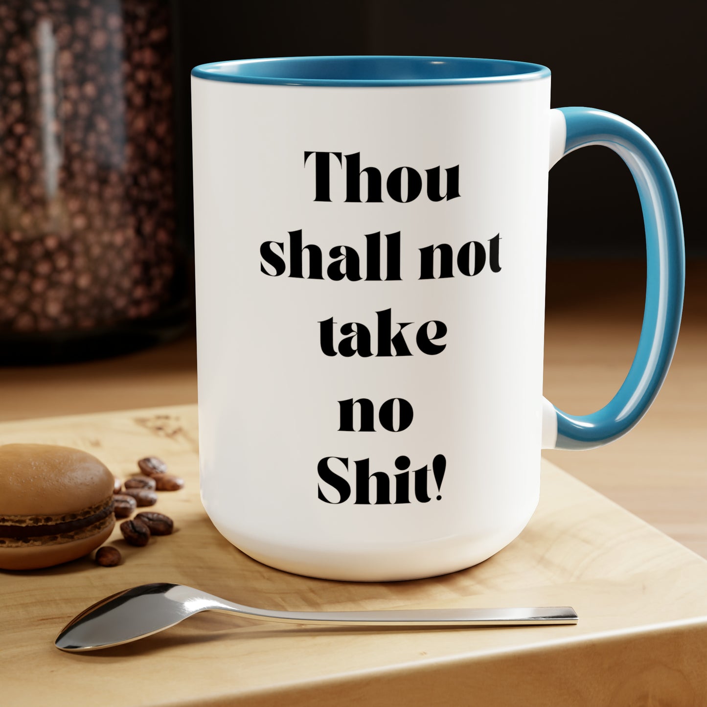 Thou shall not take no shit mug Boss Positive affirmations Coffee Mug boss mug birthday gift girlfriend gift boss mug gift for her Mugs tea