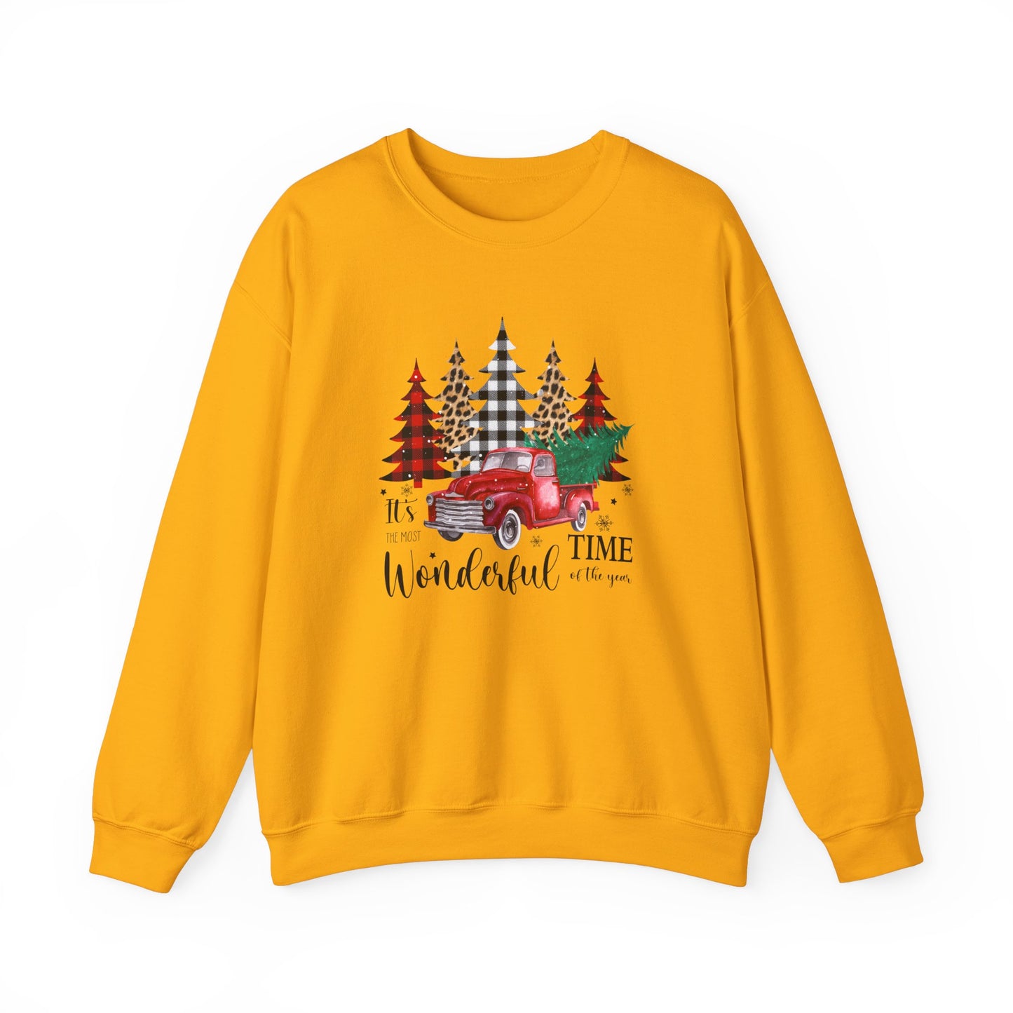 Christmas sweater it's the most wonderful time of the year Christmas sweater Merry Christmas sweatshirt Bright Christmas gift for her