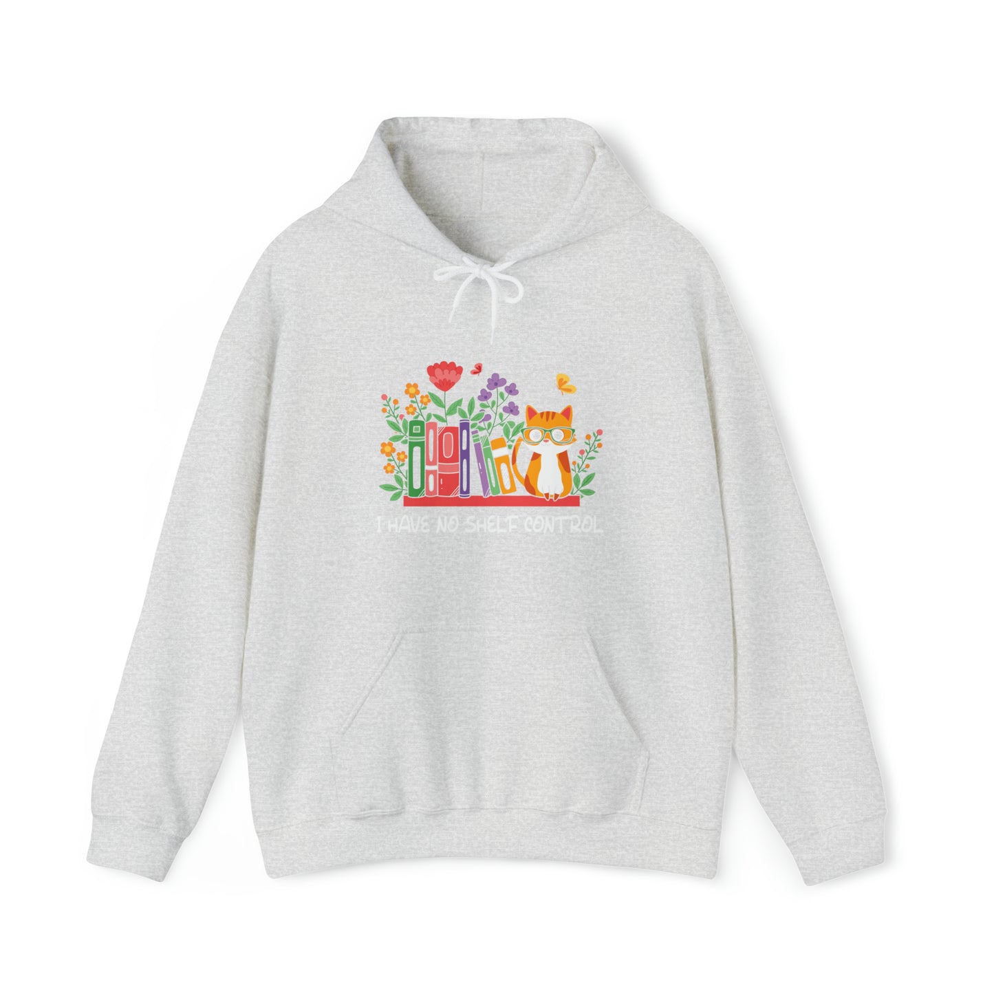 Cat lover hoodie book lover sweater BookShelf control orange cat Shirt Halloween Cat Sweatshirt Gift for Cat Lover Gift for Cat Mom Gift