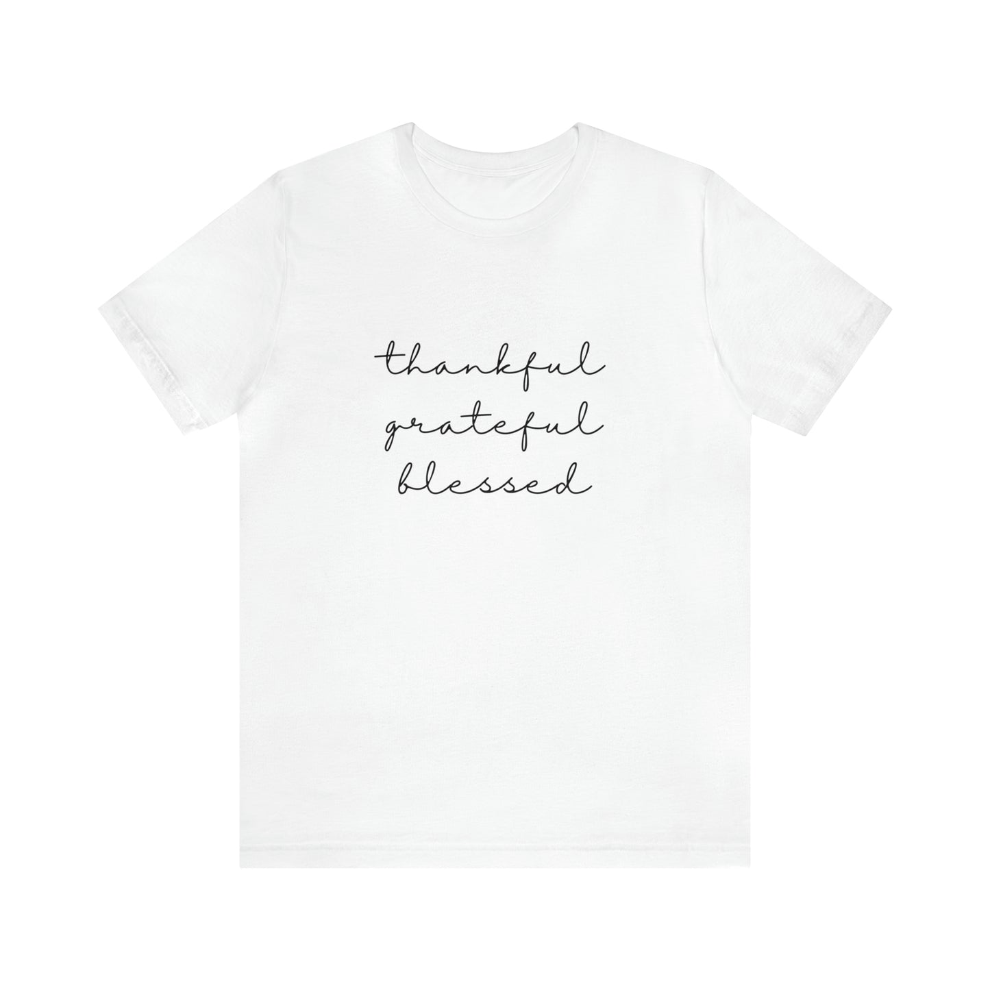 Thankful grateful blessed shirt give thanks Tshirt Thankful Shirt Women's Thanksgiving Cute Thanksgiving Shirt Fall Clothing Thankful Family