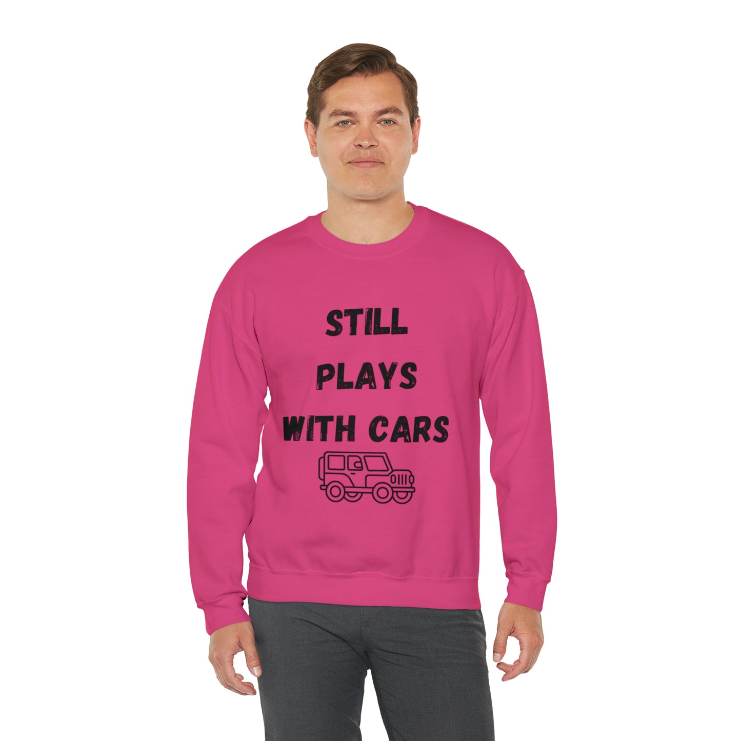 Funny Men sweatshirt, Still Plays with cars shirt, I'll be In The Garage Shirt, Fathers Day Gift, Dad shirt, Husband birthday Gift, mechanic