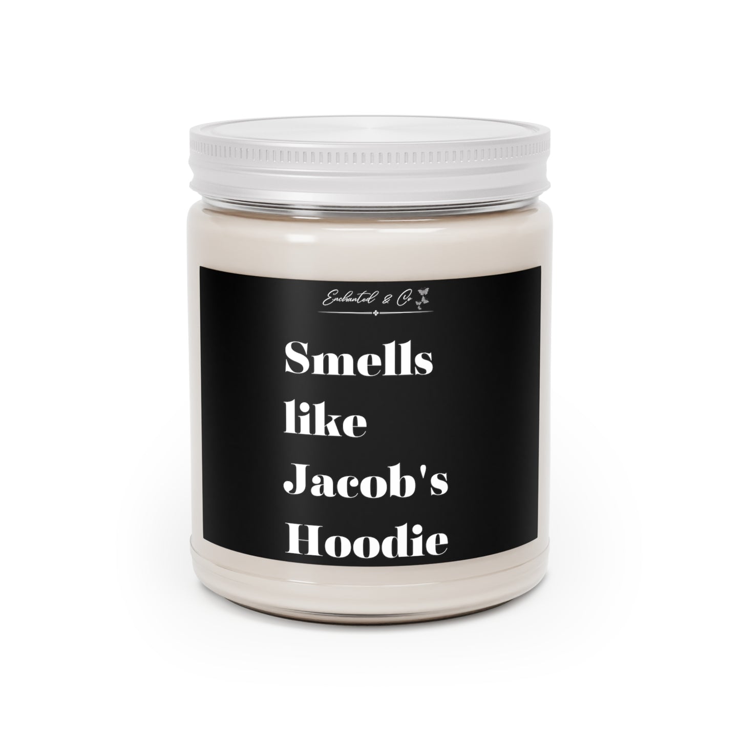 Smells like Jacob's hoodie candle best friend gift Vanilla scented candle hand-poured candle Bella Christmas gift twilight fan team jacob