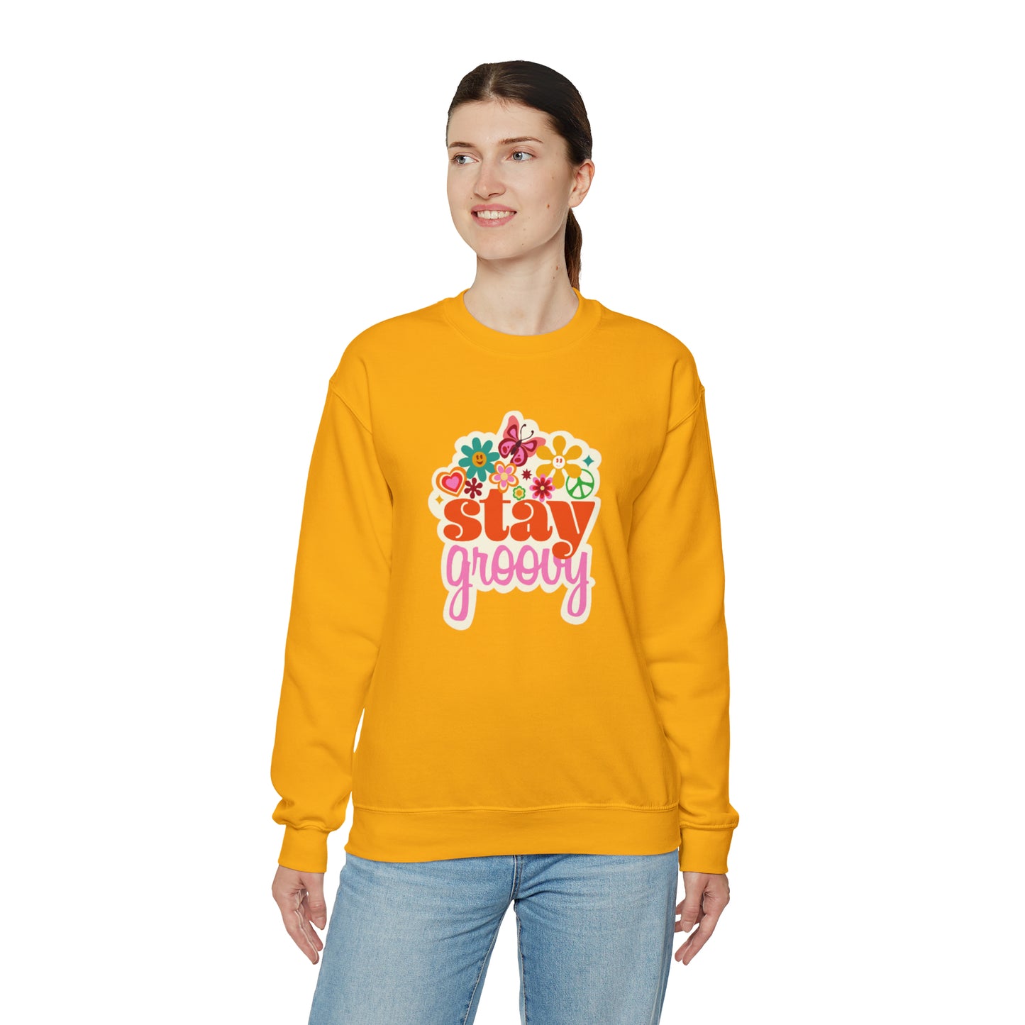 Stay Groovy sweatshirt, good vibes sweater, love inspire sweatshirt mode sweater, Homeschooling sweatshirt mom shirt, shirt unisex gift