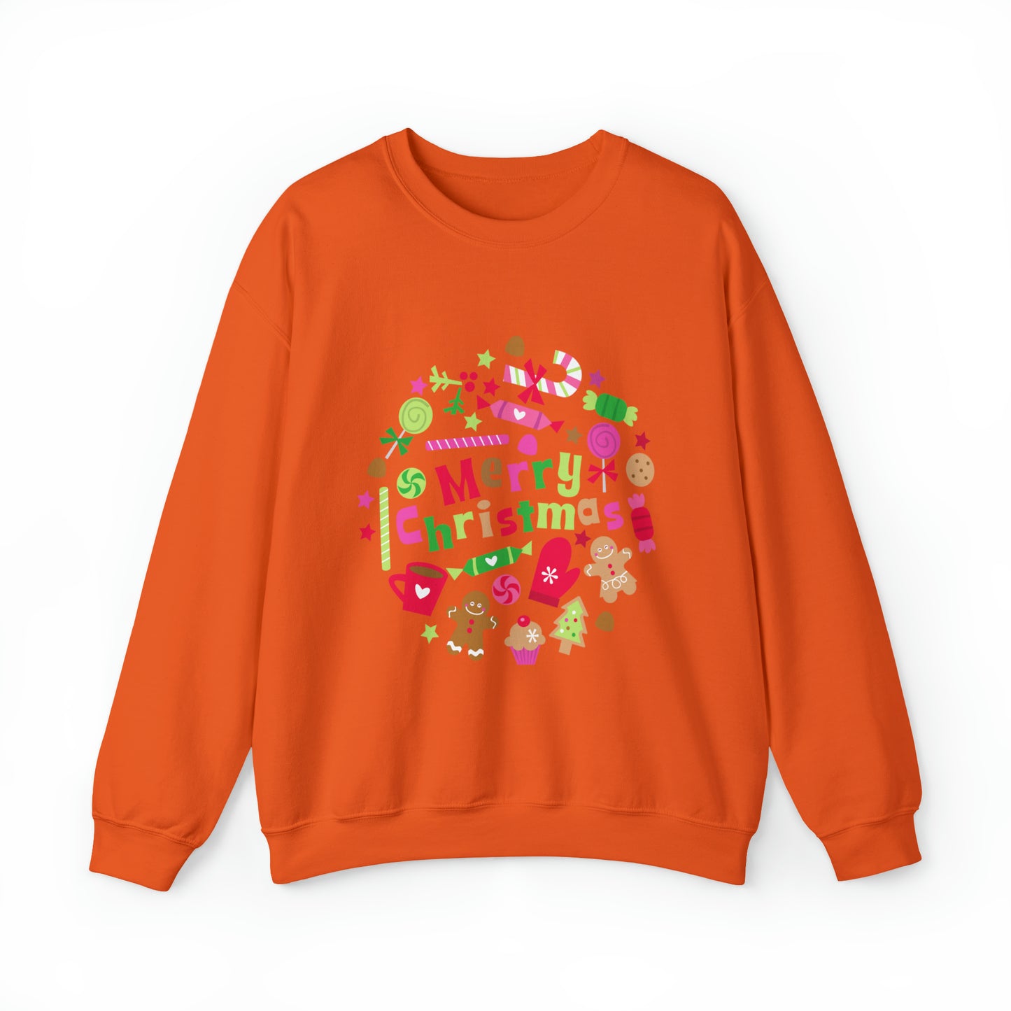 Candy Christmas sweater Merry Bright Christmas sweatshirt Christmas Sweatshirt for her Christmas family Shirt Christmas gift for him