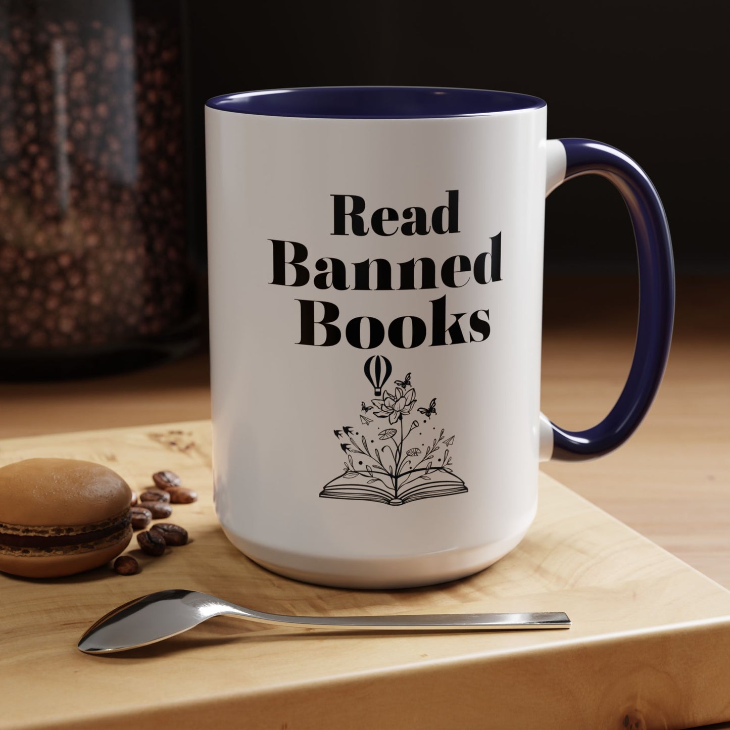 Read banned books mug book lover Coffee Mug Still In Bed Mug Funny Coffee Cup homeschooling mamaGift Cat Lover Gift christmas Gift