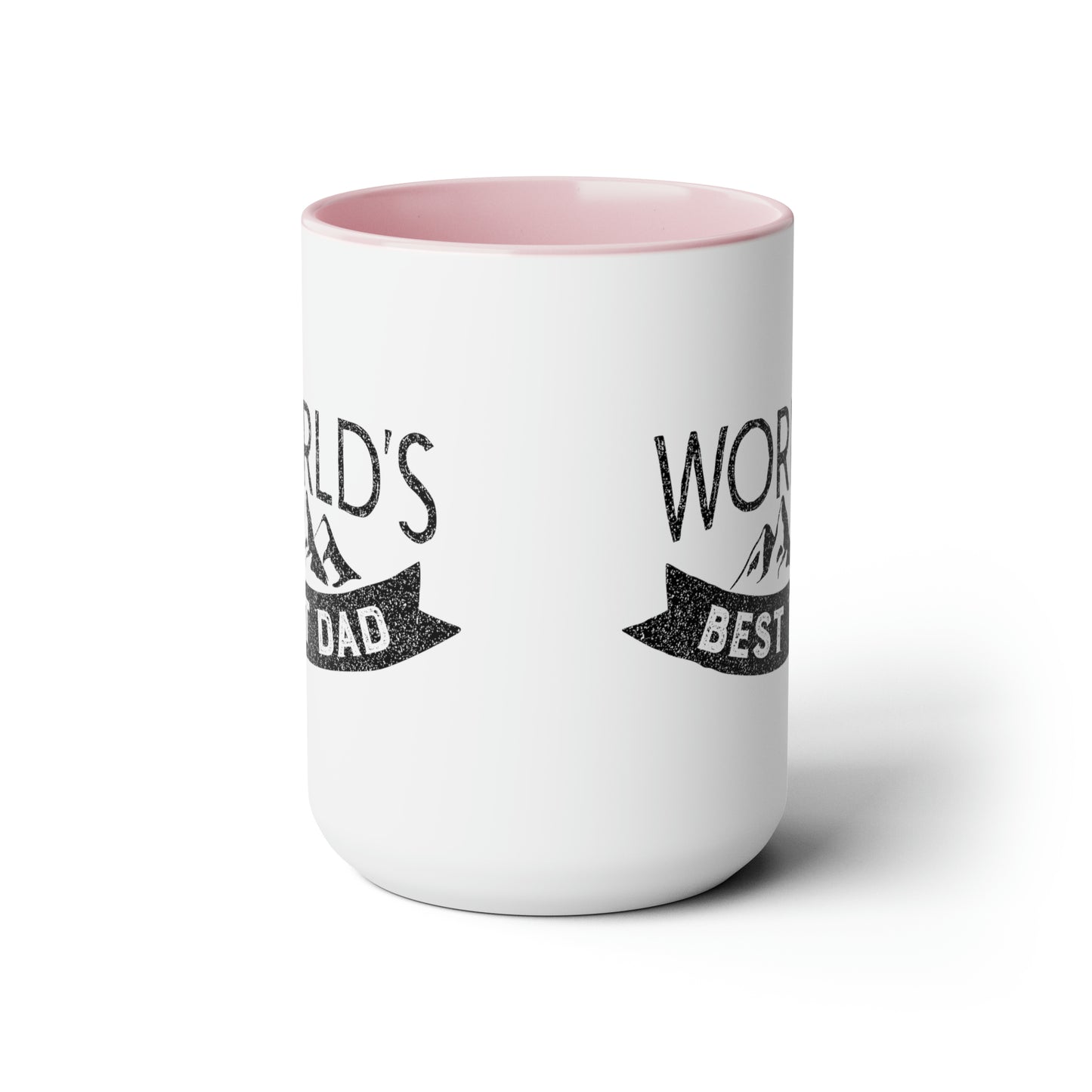 World's best dad mug love you dad sister gift Coffee Mug pregnancy reveal gift heart mug gift for her Mug wife Coffee tea 15oz