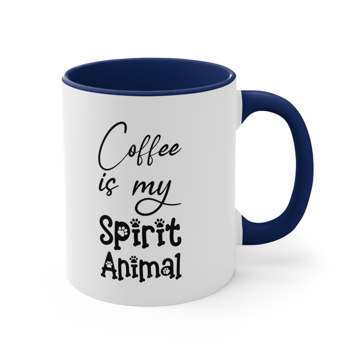 Coffee is my spirit animal mug Birthday Month mug September birthday month gift coffee mug gift for best friend gift for her gift for him