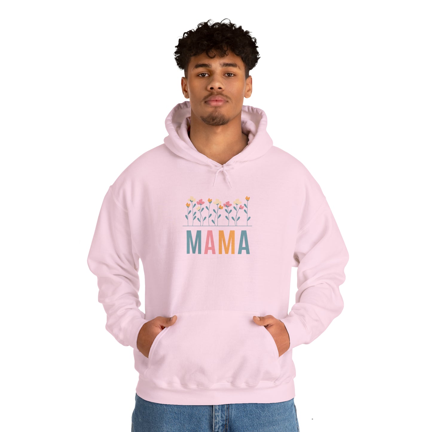 Floral Mama Hoodie, Gift for Mom, mama Hoodie, gift for Mom clothes, gym shirt,Birthday gift for her, gift for him,Galantine gift for her