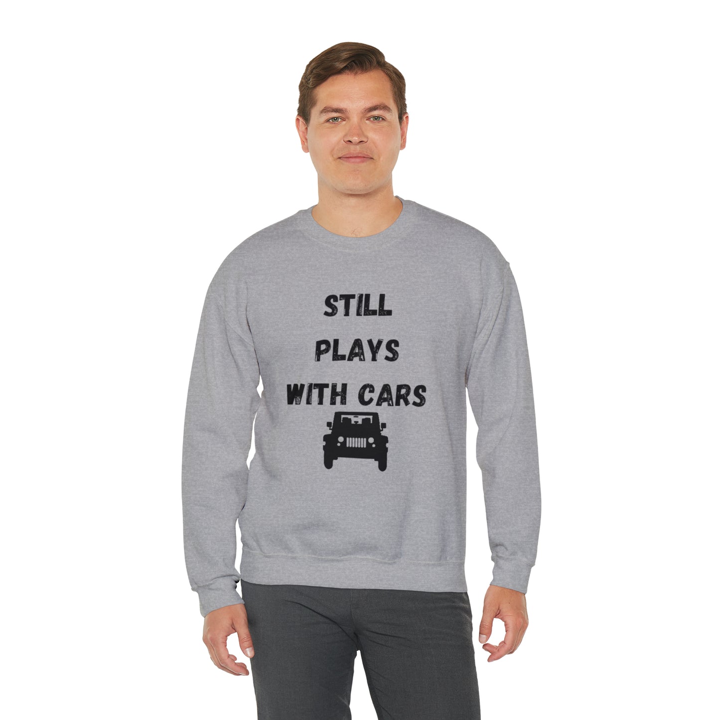 Funny unisex sweatshirt, Still Plays with cars shirt, I'll be In The Garage Shirt, Fathers Day Gift, Dad shirt, Husband birthday Gift,