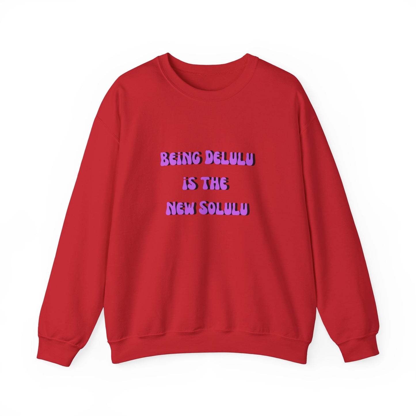 Being delulu is the new Solulu sweater dreamer sweater motivational sweater aesthetic gift funny tiktok birthday gift for her Christmas gift