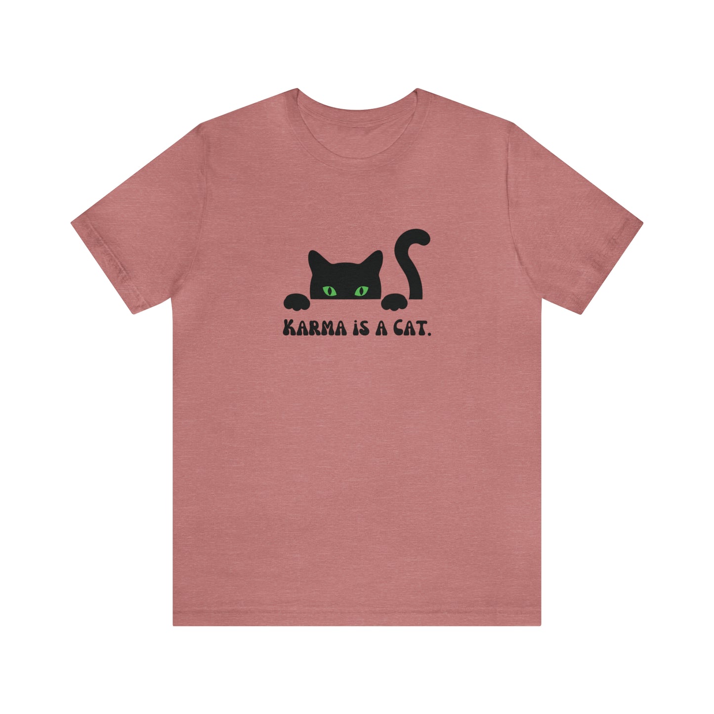 Karma is a cat shirt Cat lover tshirt book lover shirt Taylor witchy cat Shirt Halloween Cat Gift for Cat Lover Gift for Cat swiftie shirt