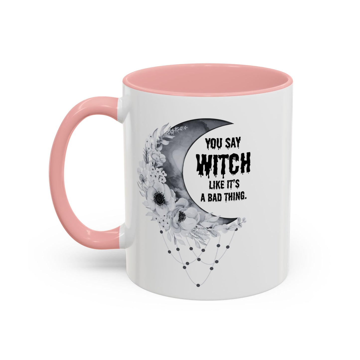 Witch mug Halloween mug Spooky things mug office funny gift best friend gift Christmas word fuck sarcastic humour gift Coffee Mug(11, 15oz)