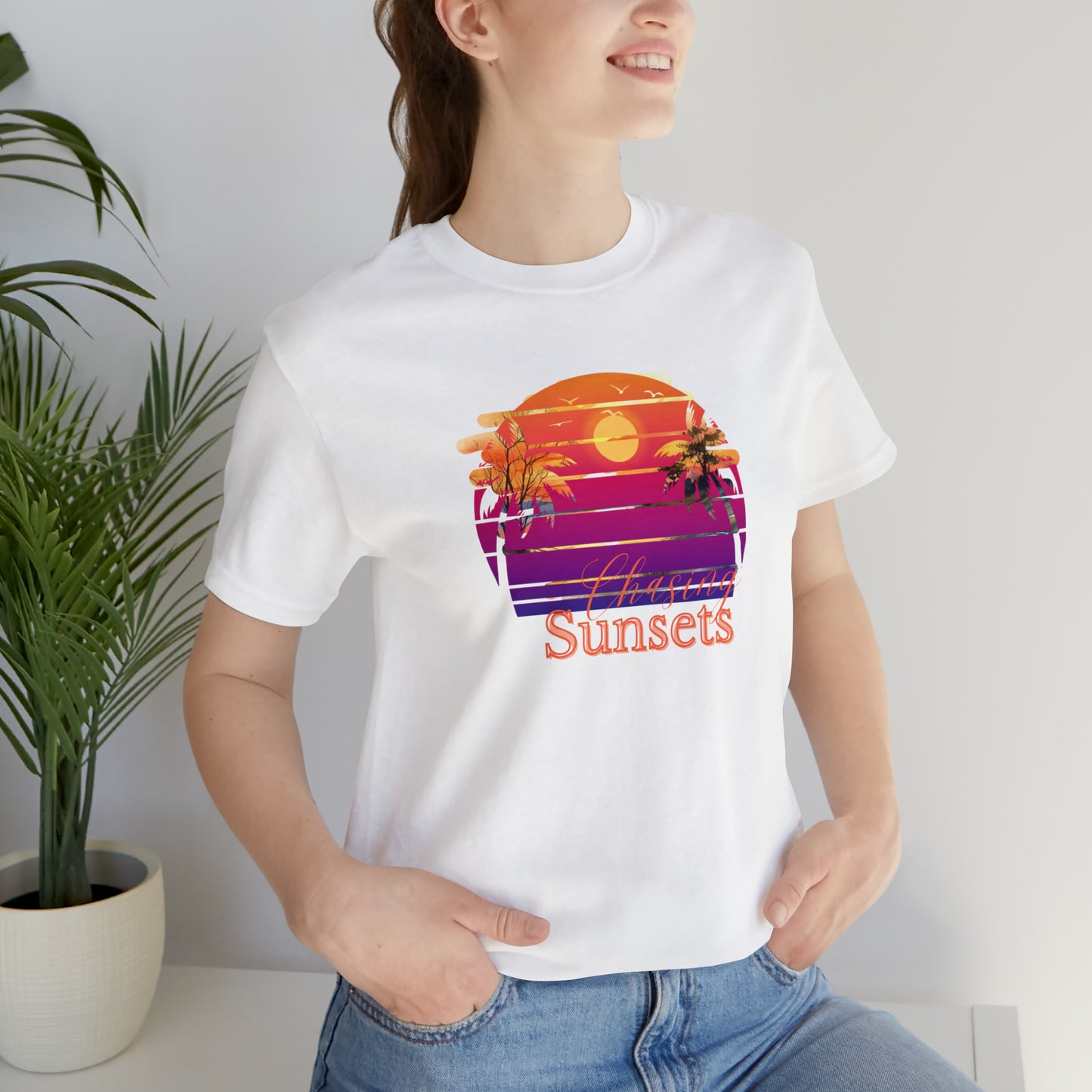 Chasing Sunsets shirt Life is an Adventure shirt Good vibes only shirt Adventurer shirt gift for her gift for him vacation shirt best friend