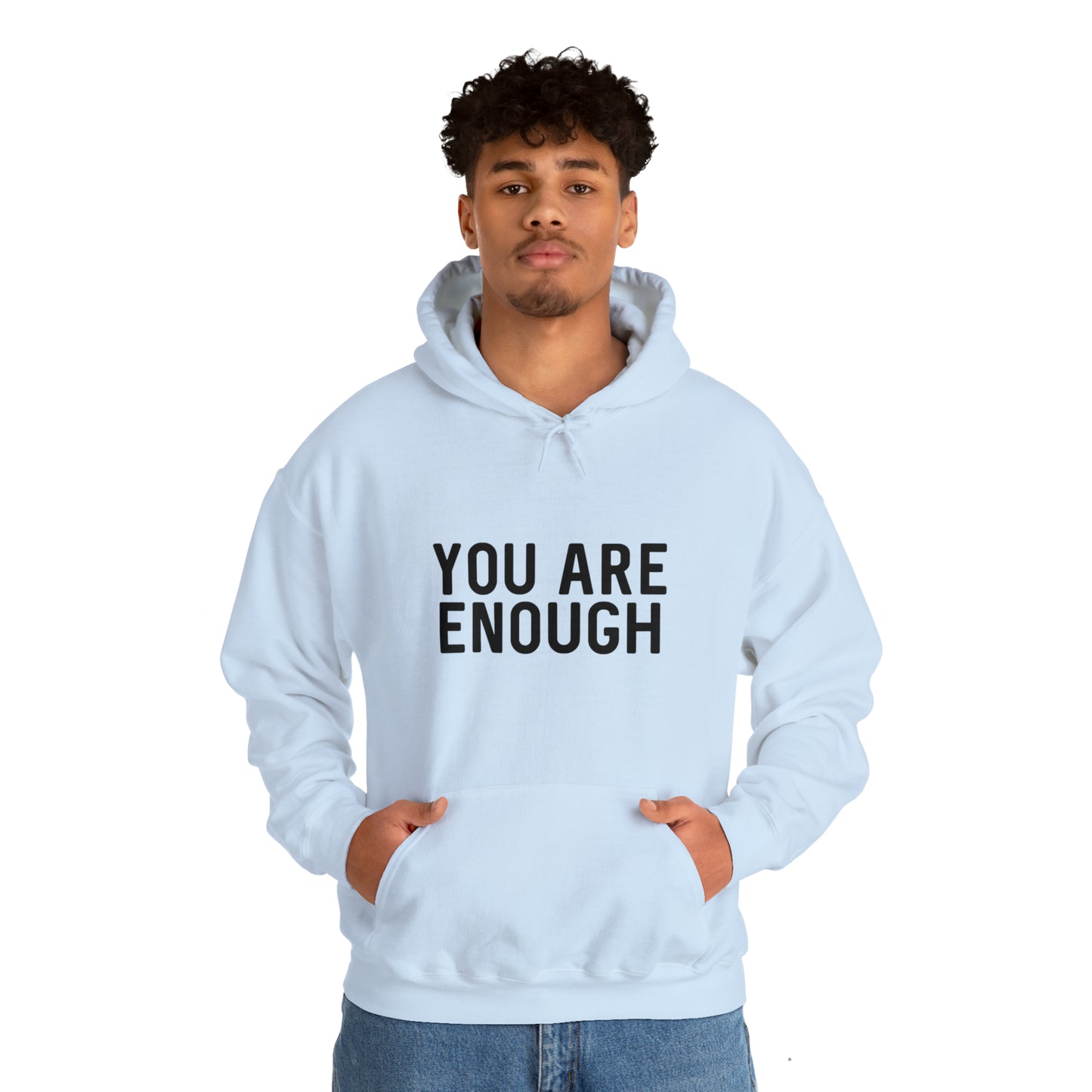 You are enough hoodie motivational sweater yogawear best friend gift mental health gift Teach hoodie, Teacher mode Hoodie Christmas Sweater,