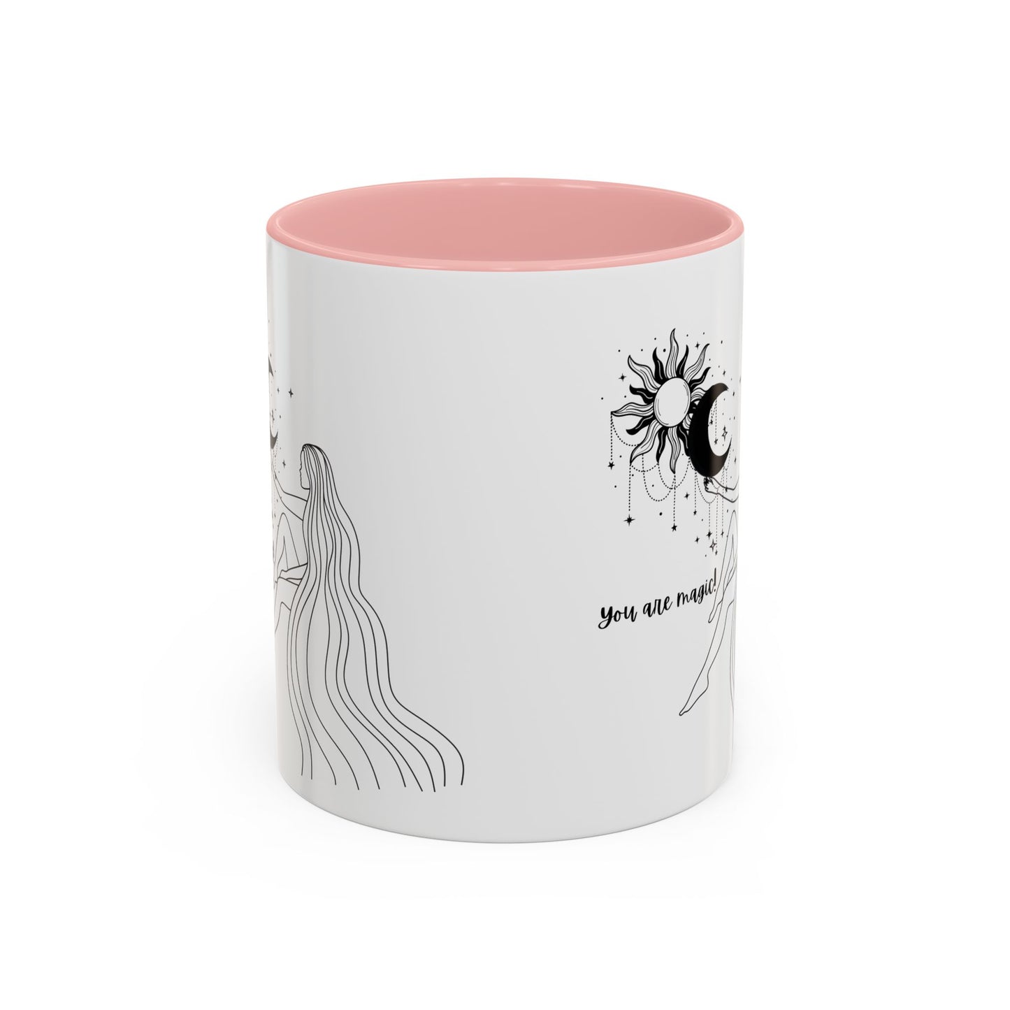 You are Magic mug coffee mug Spiritual gift moon mug witchy mug Goddess gift supervisor mug office bestie gift Boss Christmas gift for her