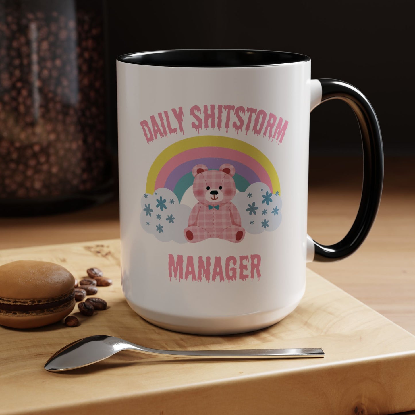 Christmas gift for manager gift for mom Daily Shitstorm Survivor's Club mug Funny Coworker Gift funny Boss Gift Christmas Office Gift Work
