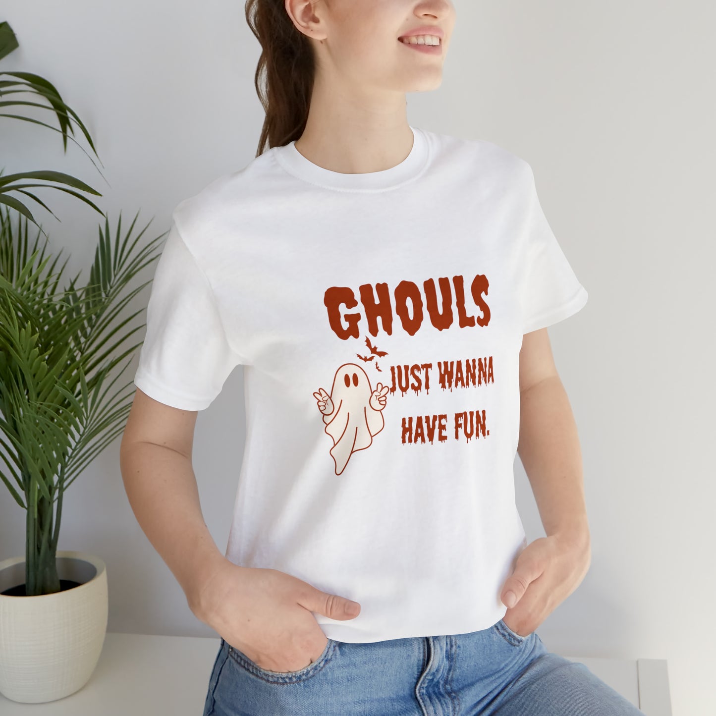 Ghouls just wanna have fun Halloween shirt Hey boo ghost Halloween tshirt Halloween Sweatshirt Spooky Season Halloween Sweater Christmas