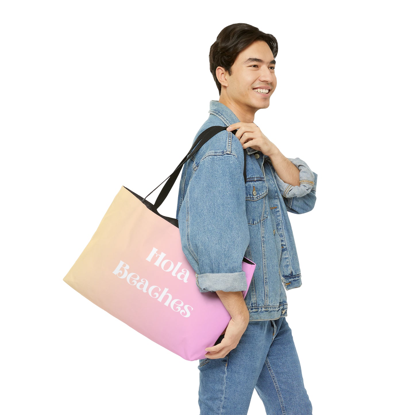 Hola beaches Bag, Let the adventure begin, Bachelorette Party Favors, Bridesquad Personalized Bag, Wedding Gifts, Wedding Gifts, Wee