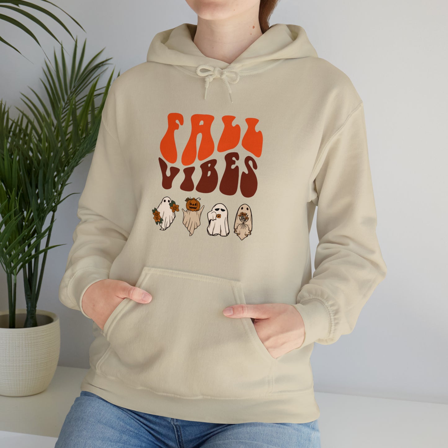 Fall Vibes Spooky season hoodie Vintage Halloween skeleton Sweatshirt Halloween Sweater Retro Halloween Sweater Christmas gift