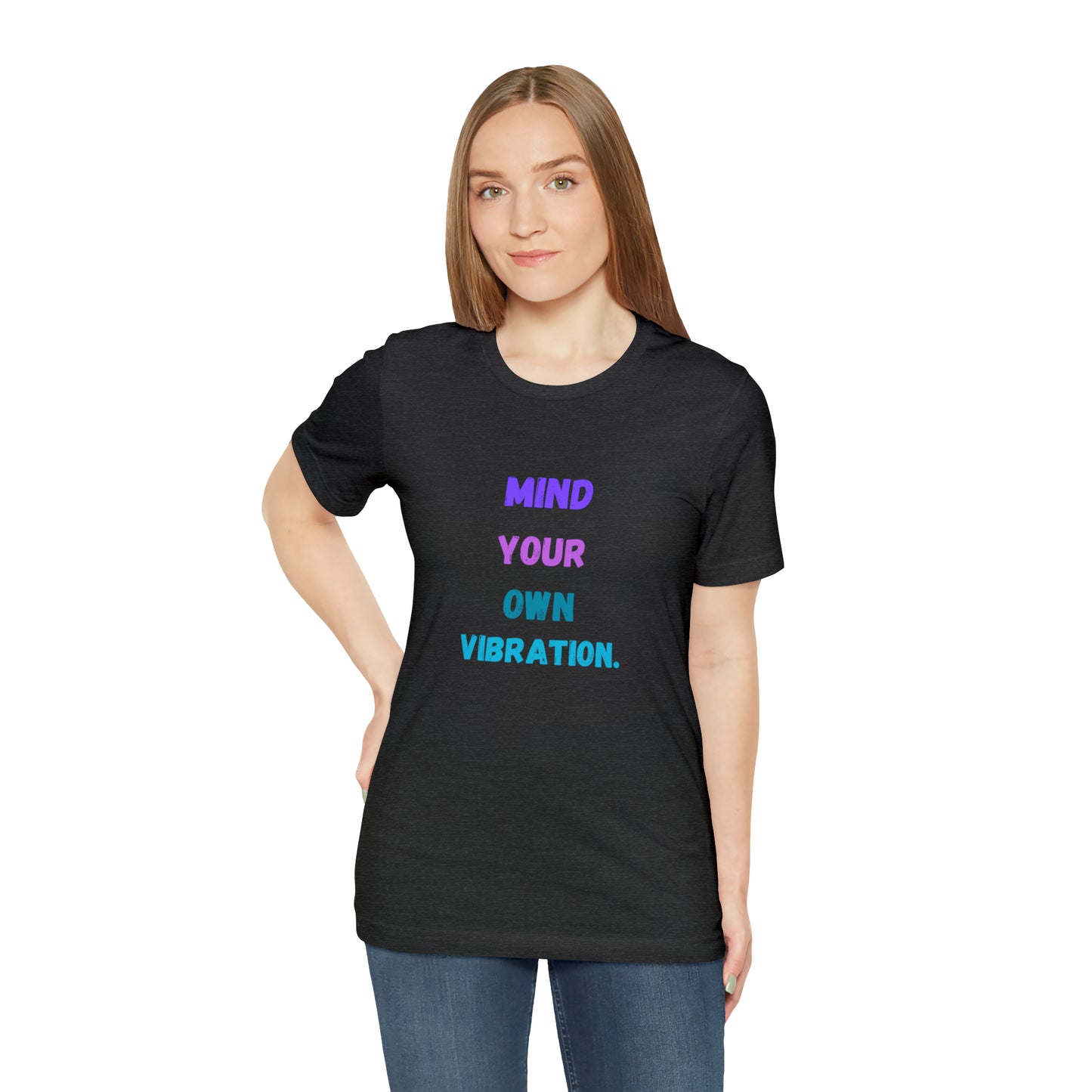 Spiritual shirt Mind your own vibration t-shirt Zen gift for her gift for him yogawear meditation gifts best friend Christmas gift