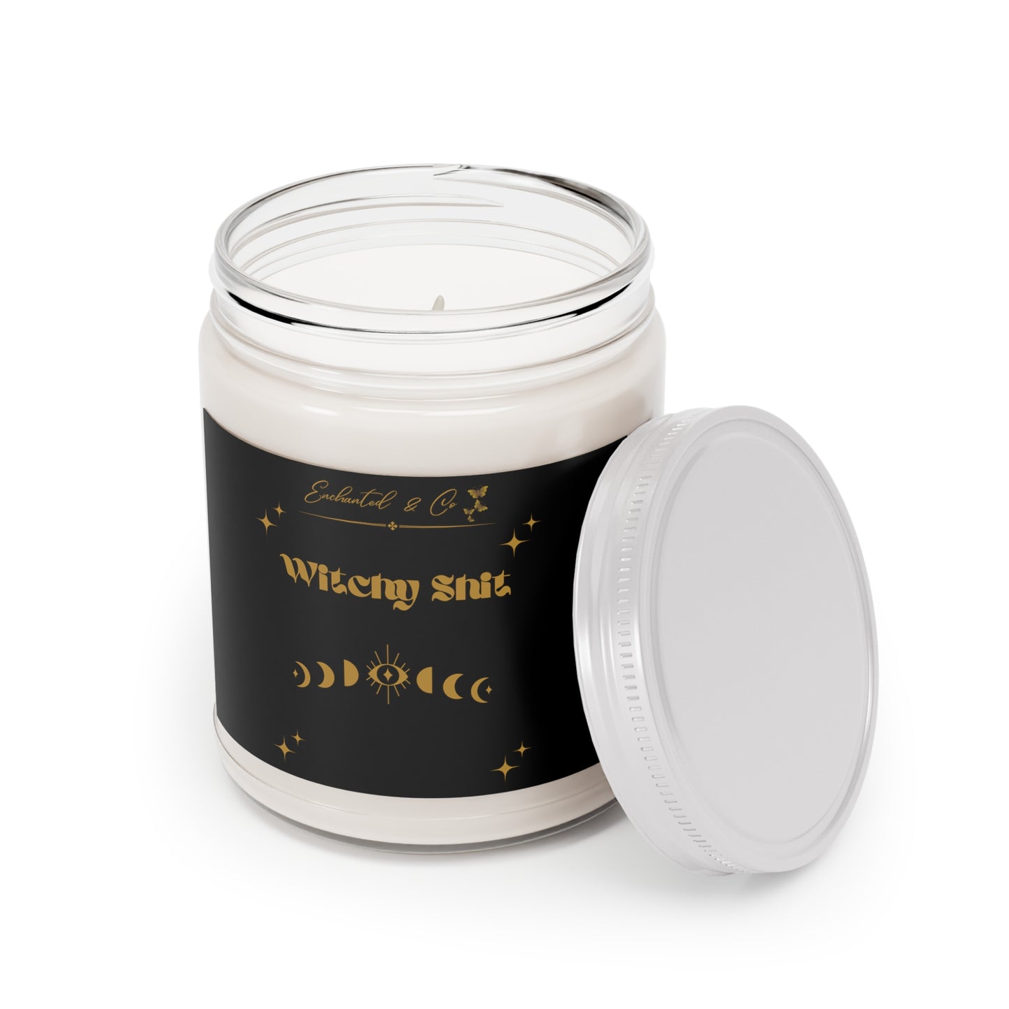 Witchy Shit candle best friend gift Vanilla scented candle hand-poured candle Christmas gift Scented Candles 9oz gift for her gift for him