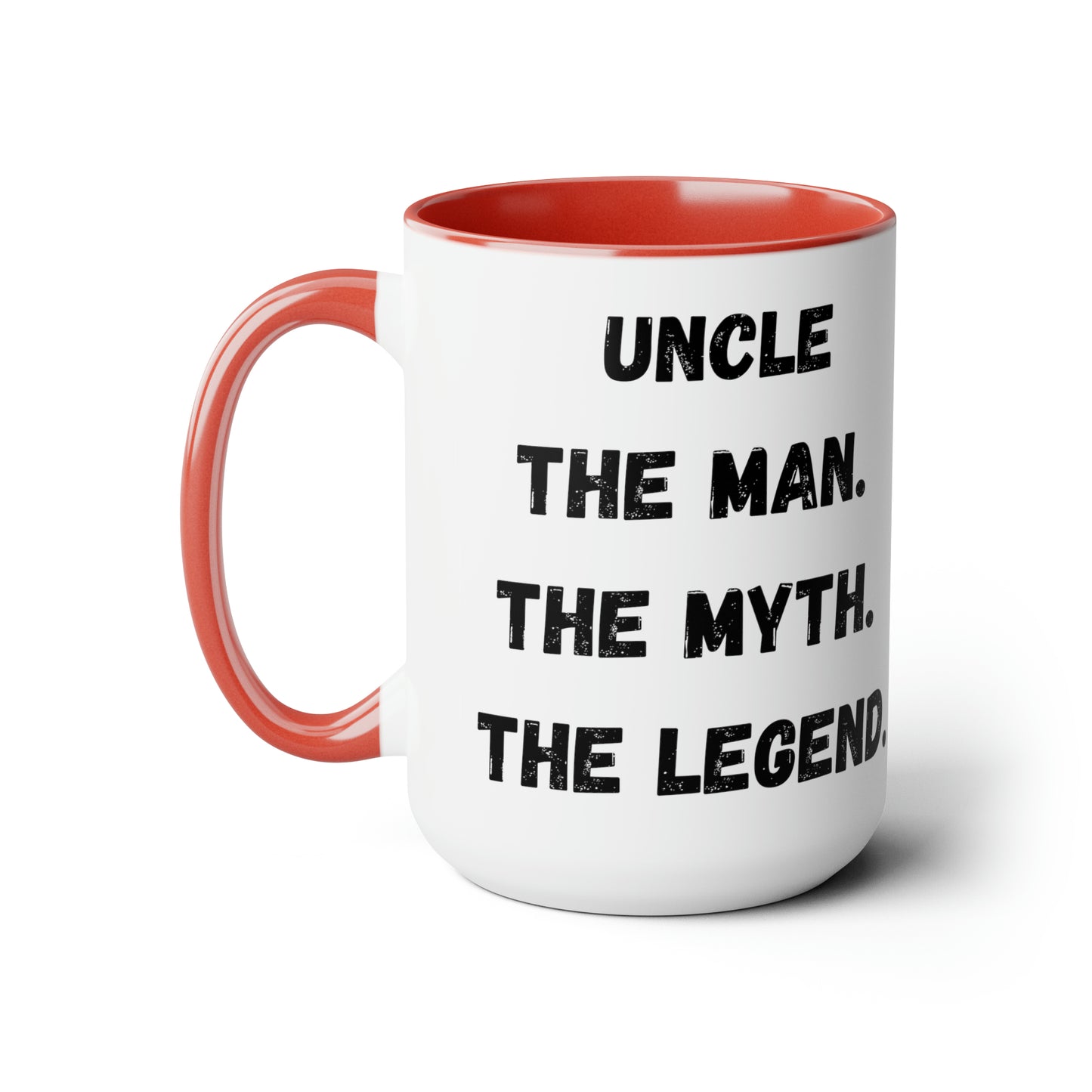 Uncle the man mug the myth the legend mug Daddy mug love you dad sister gift Coffee Mug pregnancy reveal gift heart mug gift for him Coffee