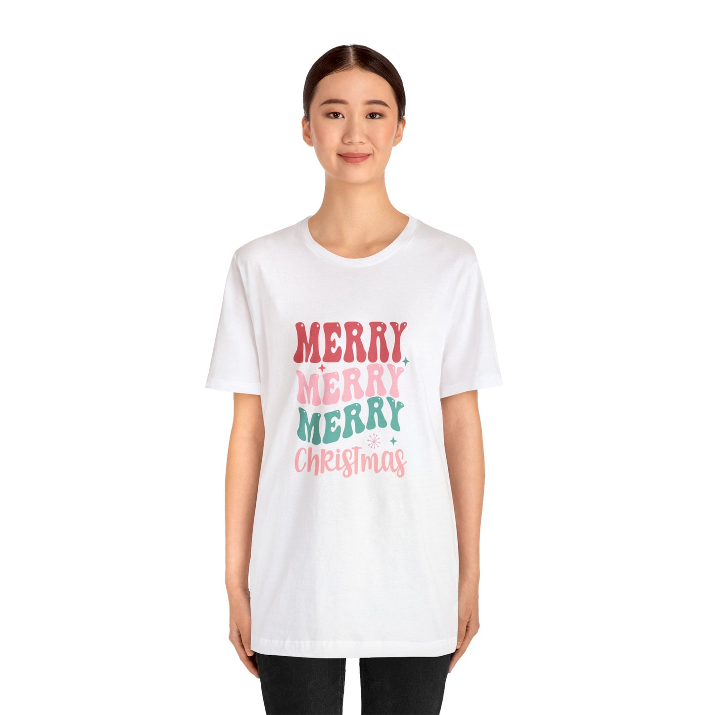 Merry Merry Christmas shirt Christmas gift for her Matching Family Christmas Shirts Family Christmas Shirt Matching Xmas Tees Christmas Tee