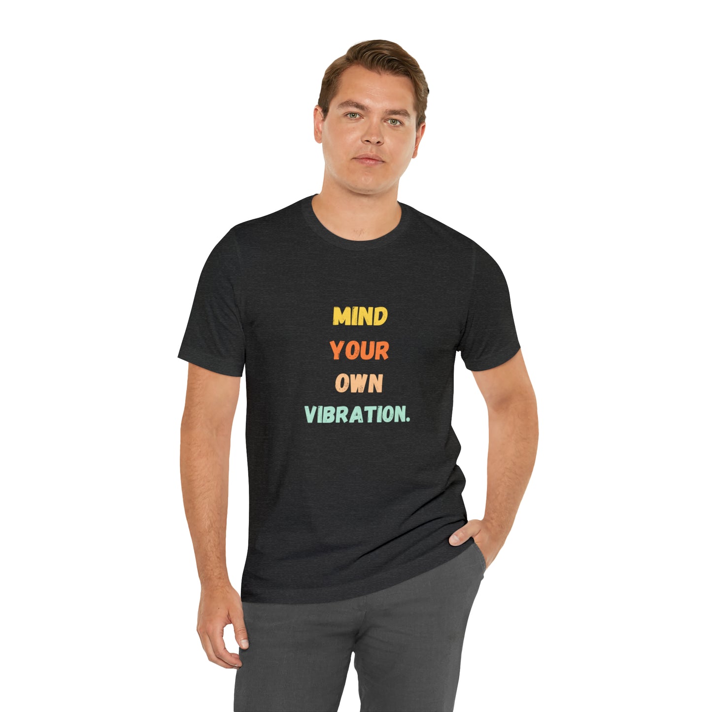 Spiritual shirt Mind your own vibration t-shirt Zen gift for her gift for him yogawear meditation gifts best friend Christmas gift