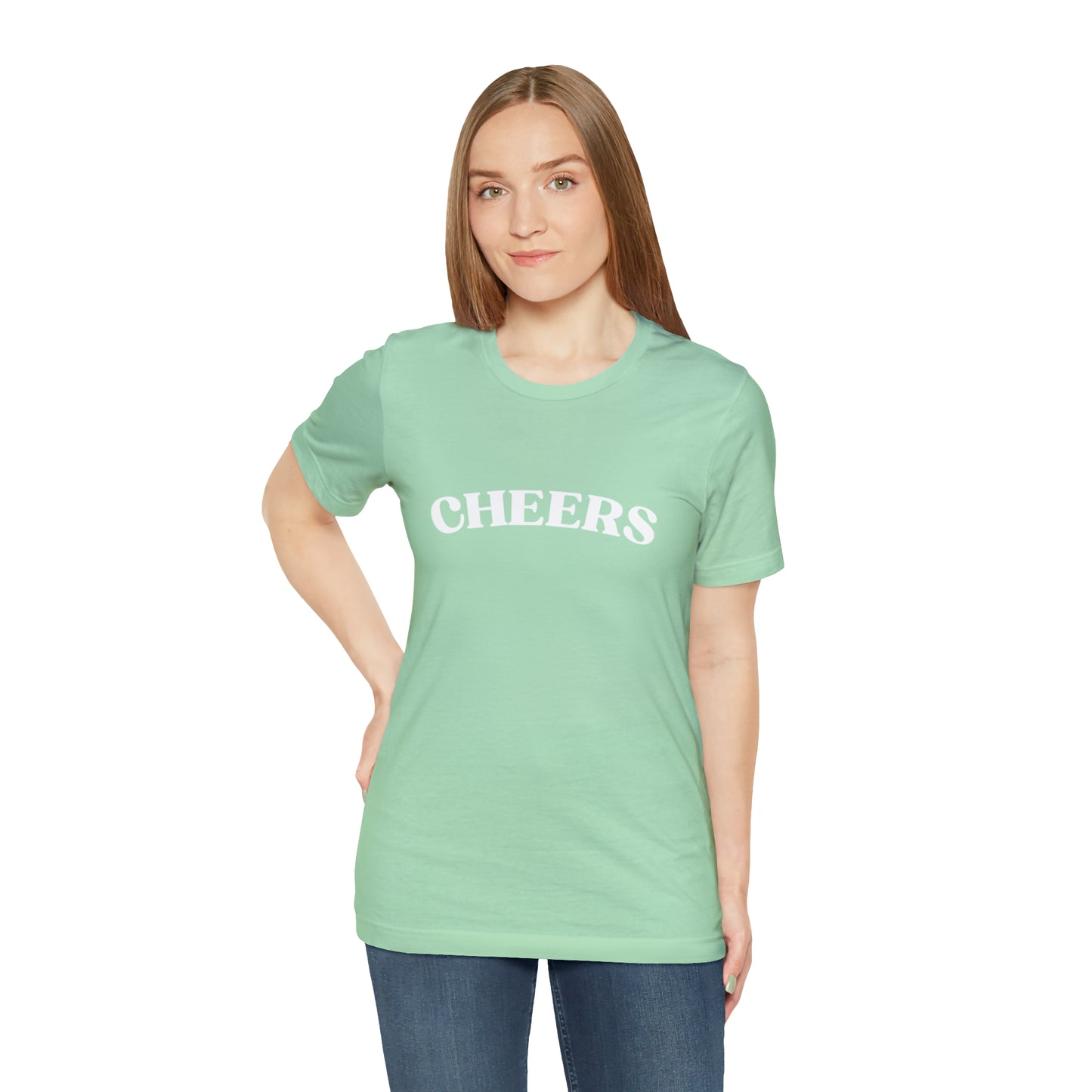 Cheers T-Shirt Aesthetic Shirt Trendy Shirt Shirt With Words On Back Positive Gift for him Gift for her boho shirt hippie soul