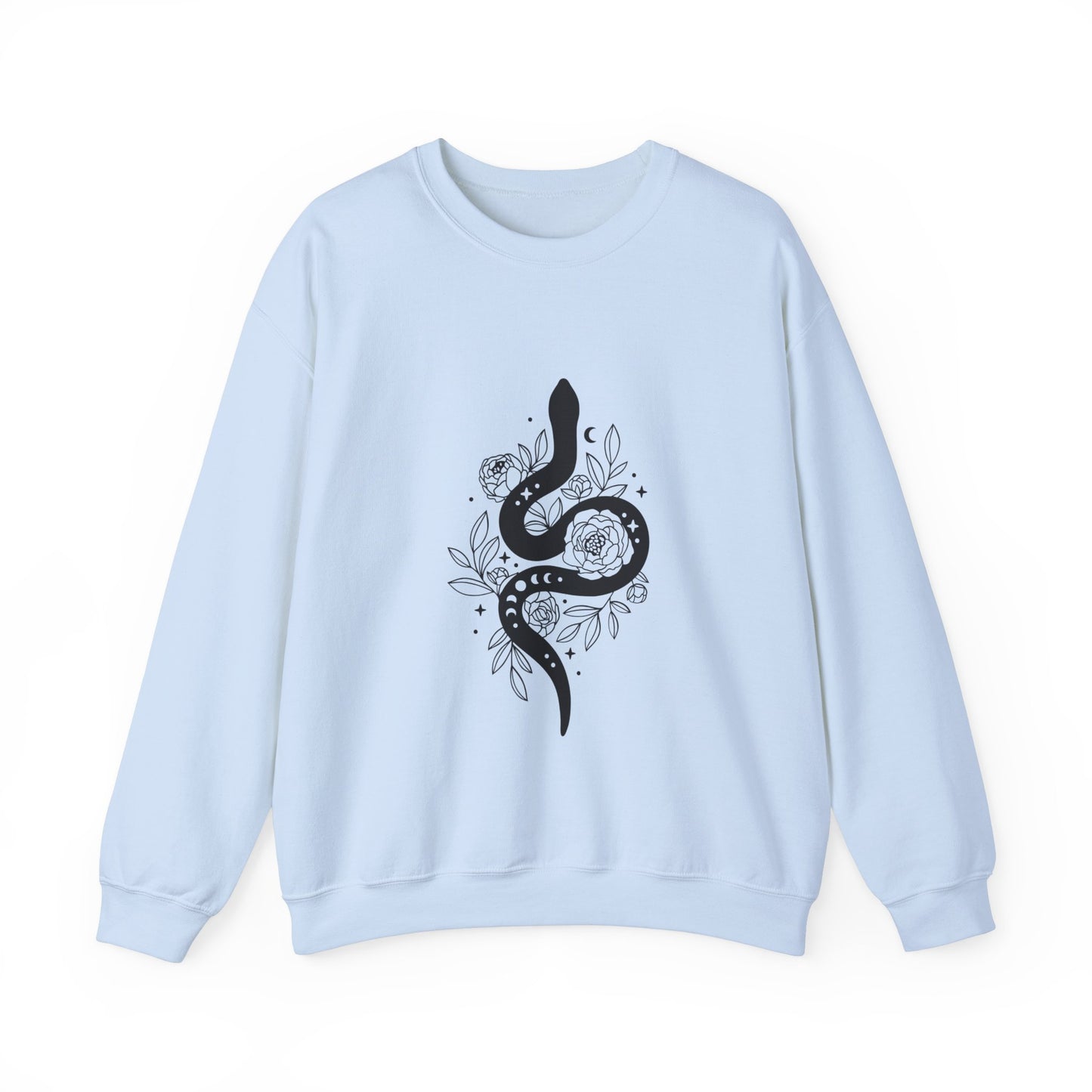 Witchy snake Sweatshirt snake lover gift floral sweater best friend gift Womens Sweatshirt concert merch Tee christmas gift