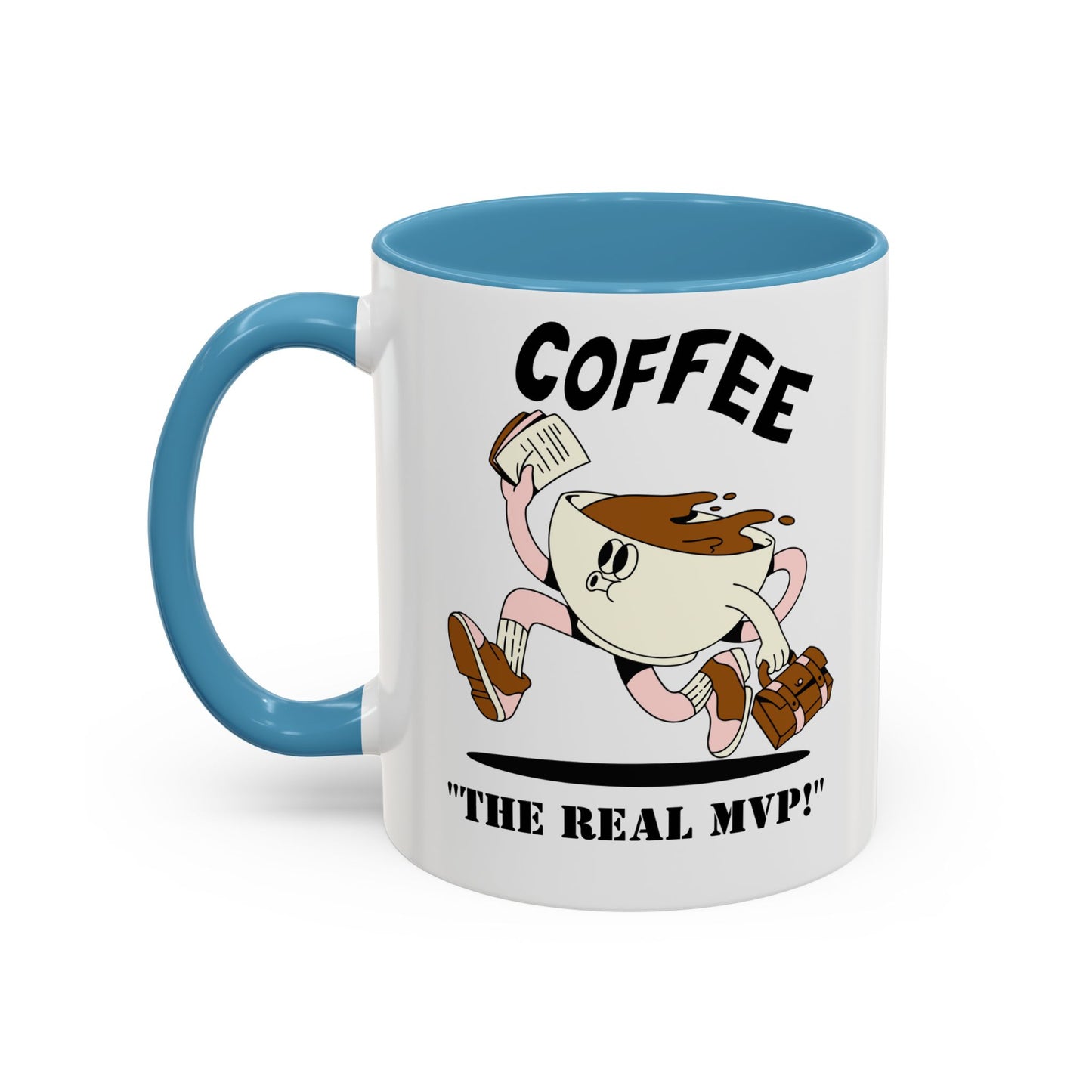 Funny coffee mug coffee the real mvp Mug, motivational Coffee Cup It's a Good Day to start fresh Mug, coworker Gift Mug for Coffee