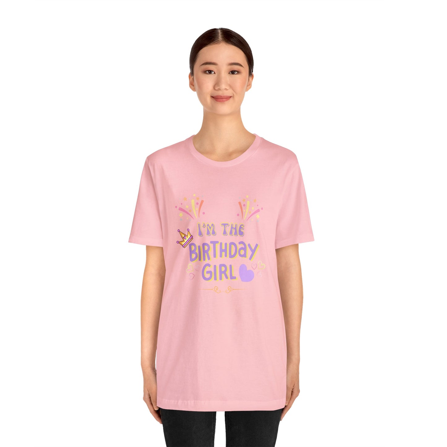 I'm the Birthday girl shirt birthday girl shirt birthday shirt gift for her best friend gift birthday party attire month Tshirt birthday