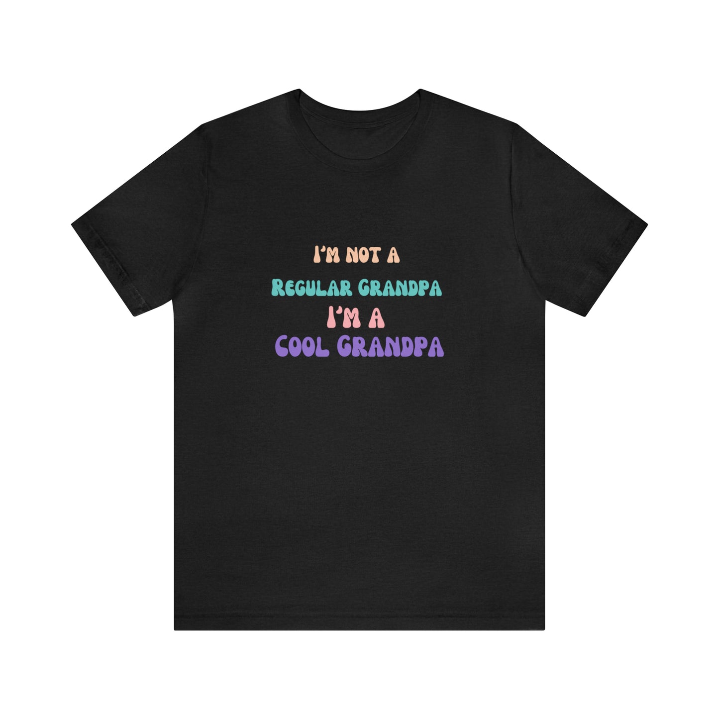 I'm a cool grandpa shirt gift for dad grandpa shirt