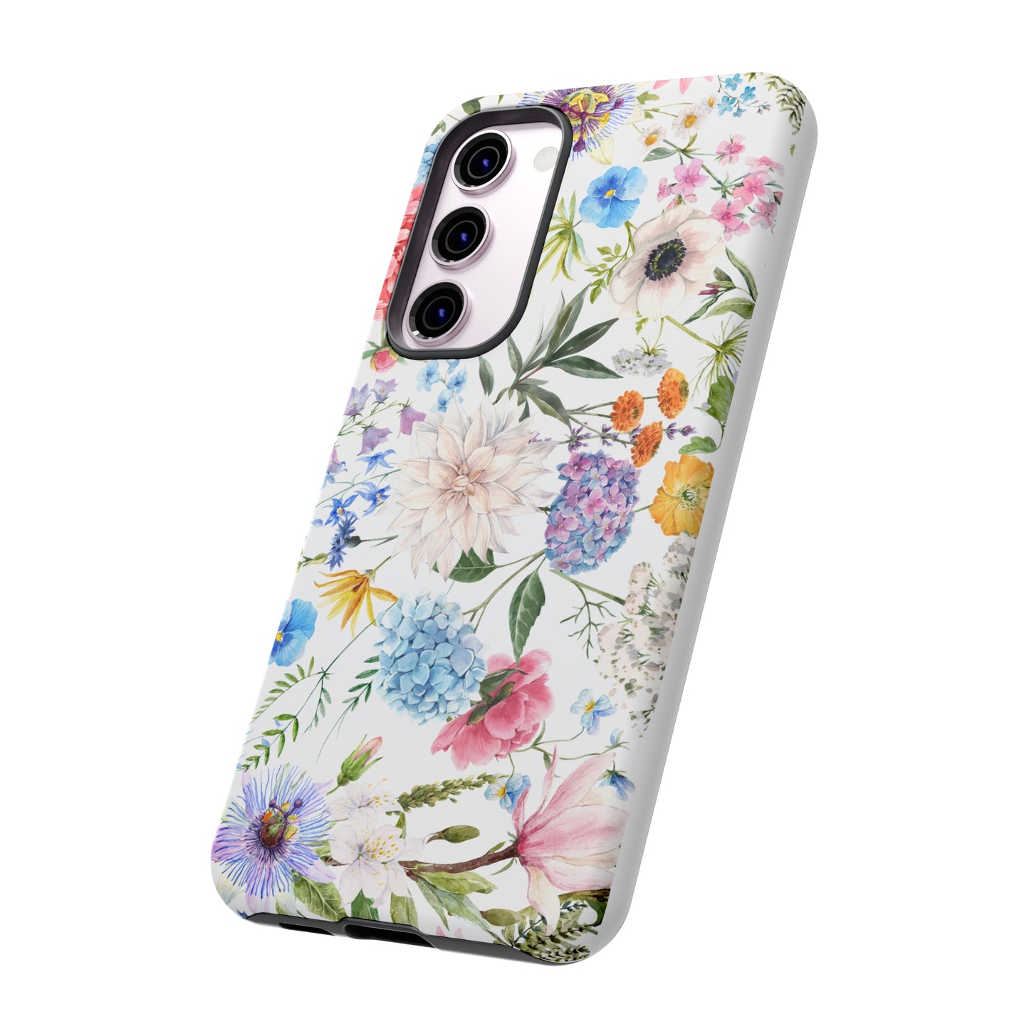 Floral phone case mother's day gift best friend gift for her gift for him flower cell phone cases Tough Cases